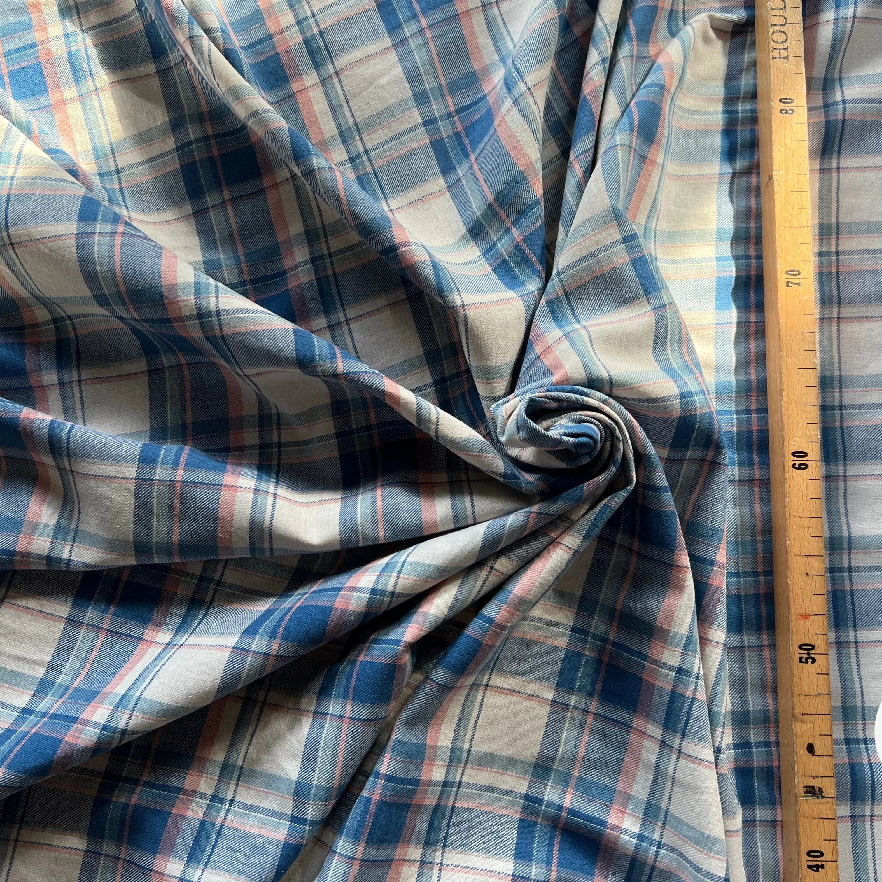 TISSU SERGÉ COTON CHEMISE ÉPAISSE CANADIAN STYLE - My Little Coupon