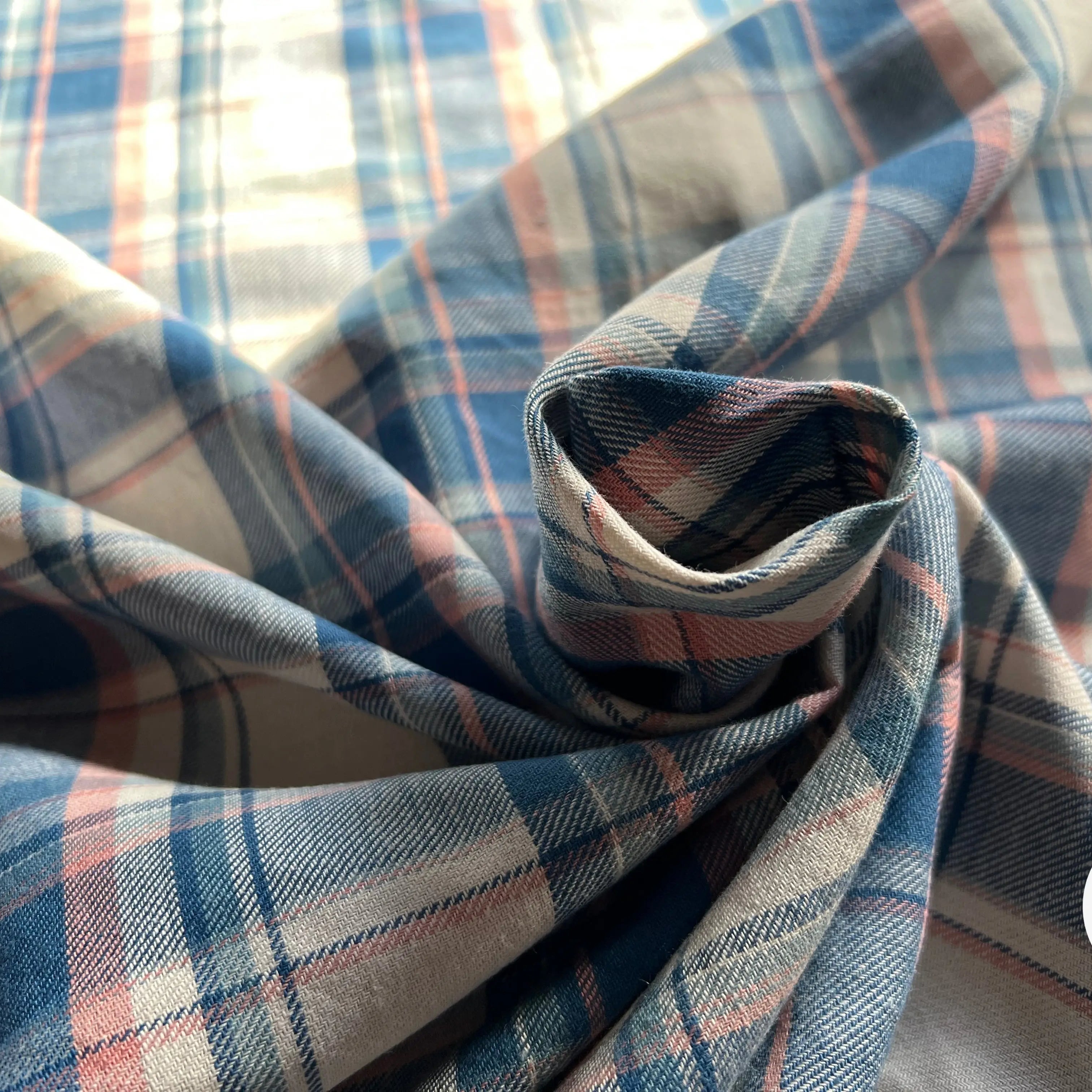 TISSU SERGÉ COTON CHEMISE ÉPAISSE CANADIAN STYLE - My Little Coupon