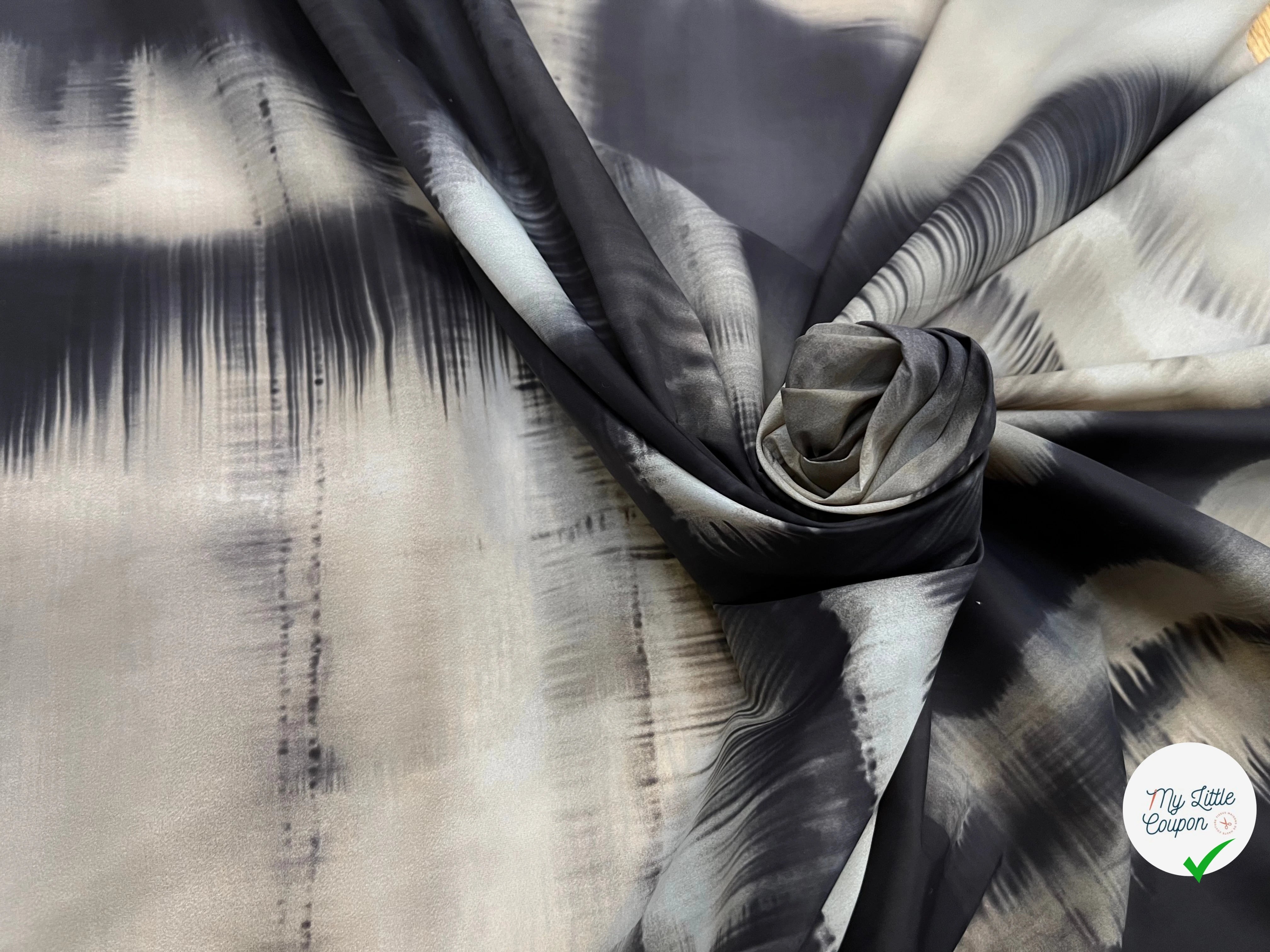 TISSU TECHNIQUE COUPE VENT BEIGE MARINE 100% POLYAMIDE - My Little Coupon