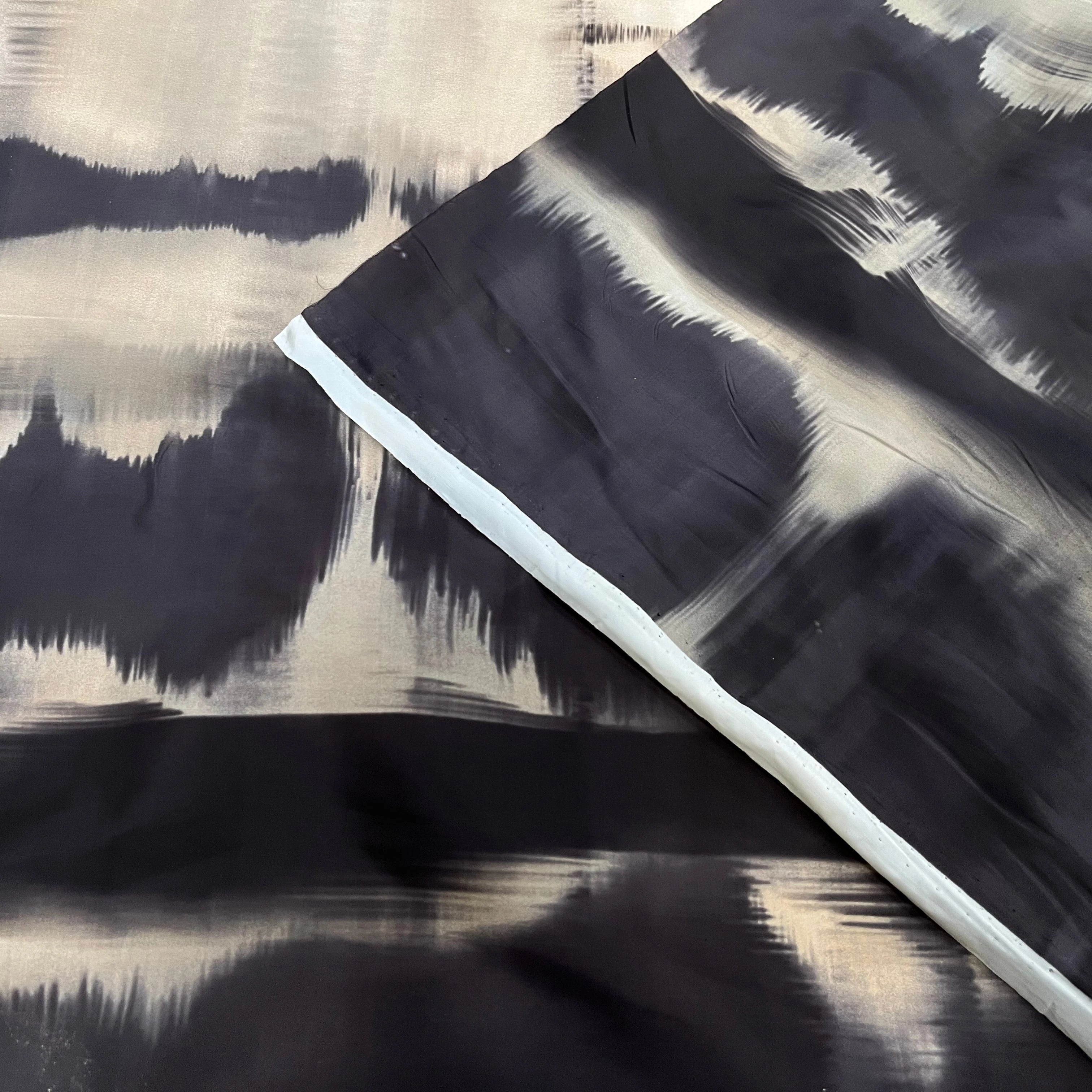 TISSU TECHNIQUE COUPE VENT BEIGE MARINE 100% POLYAMIDE - My Little Coupon