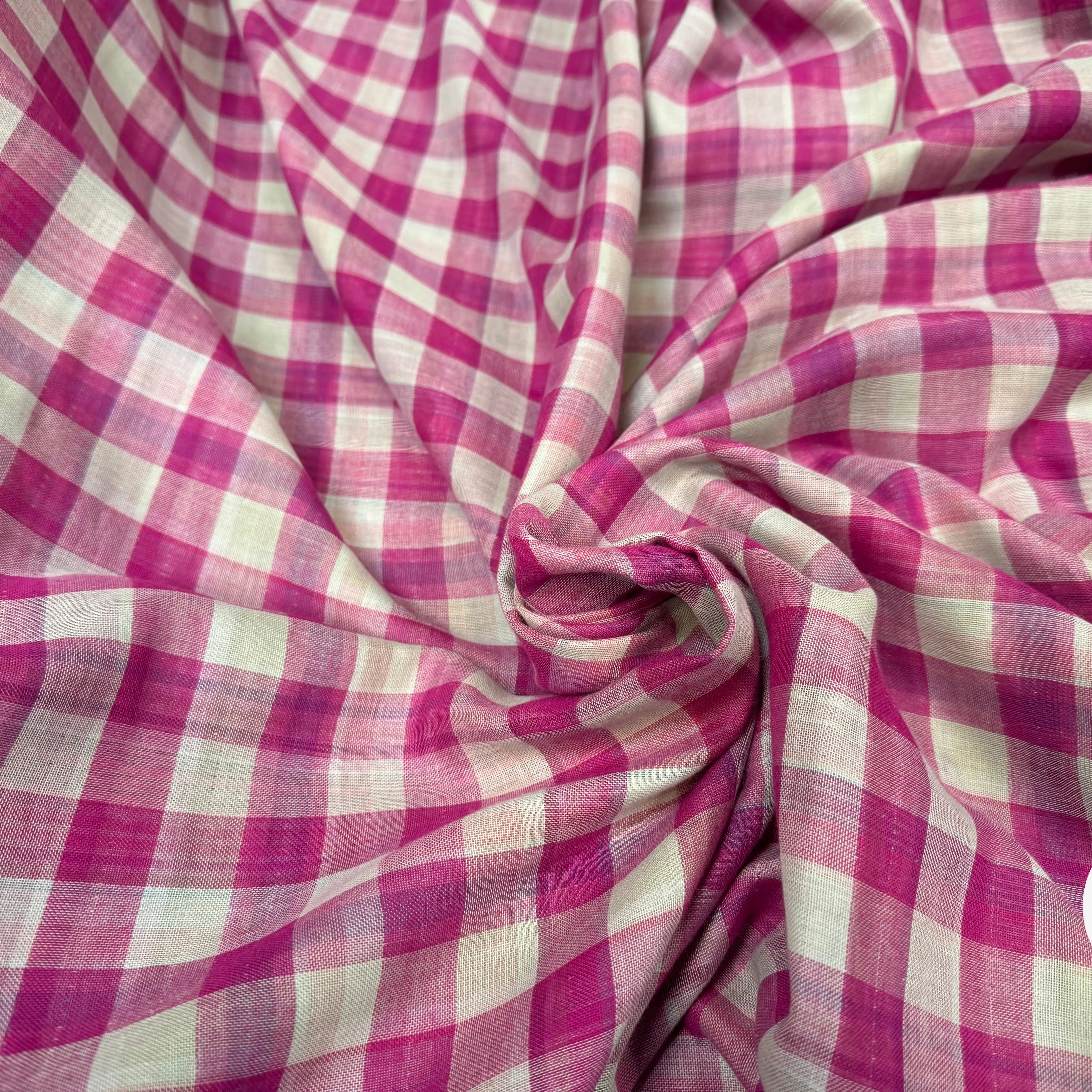 TISSU VICHY REVERSIBLE PRINCE DE GALLE - My Little Coupon