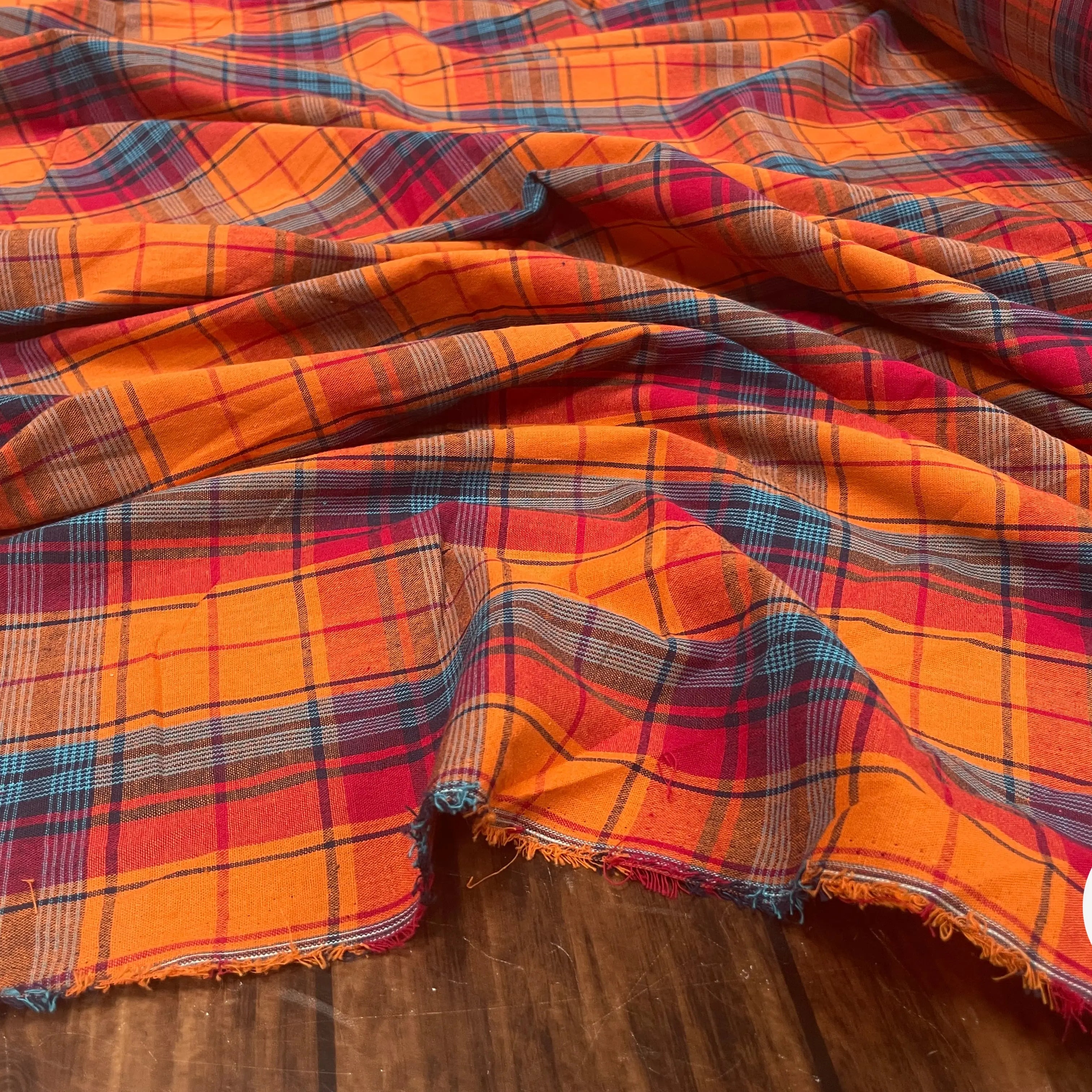 TISSUS MADRAS CARREAUX - My Little Coupon