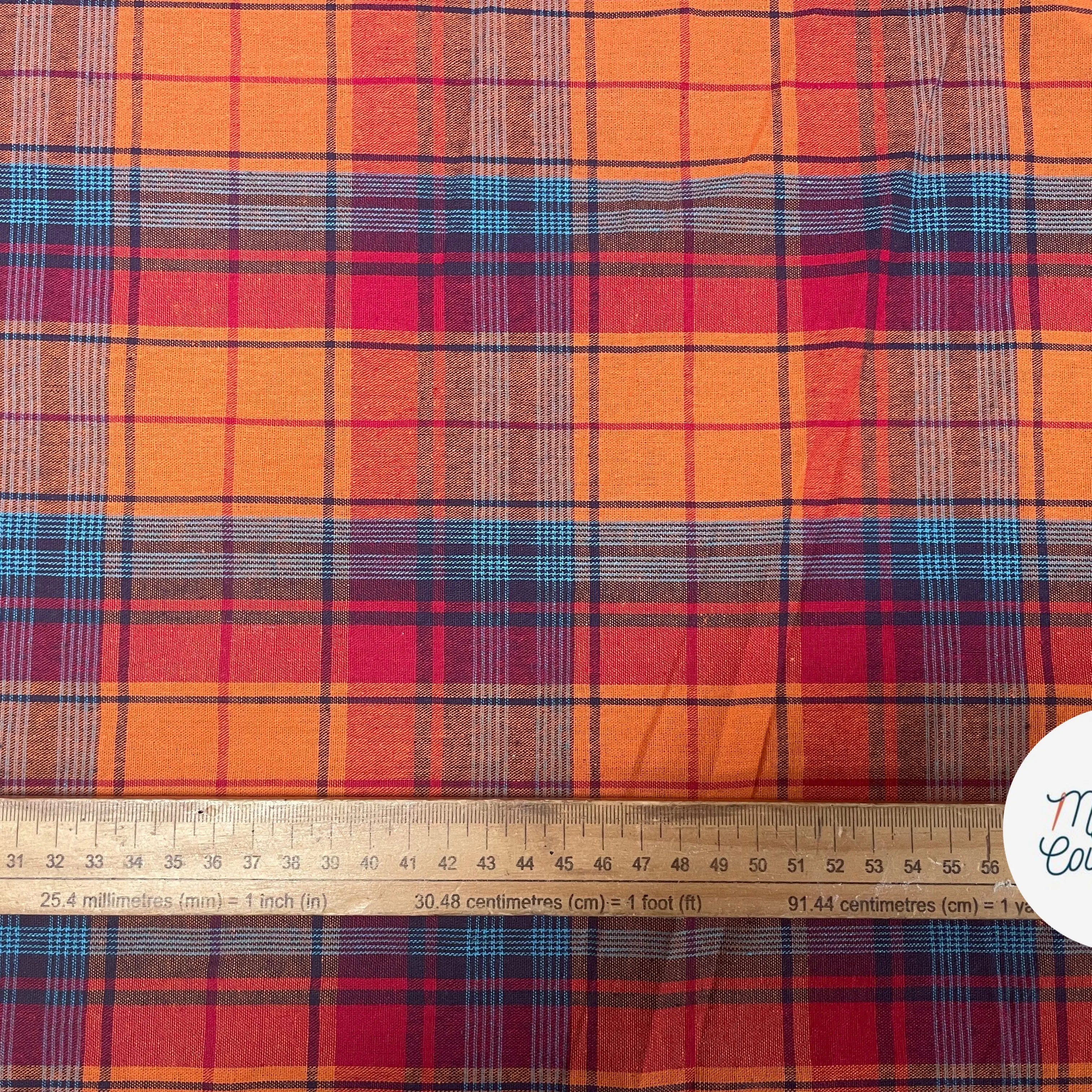 TISSUS MADRAS CARREAUX - My Little Coupon