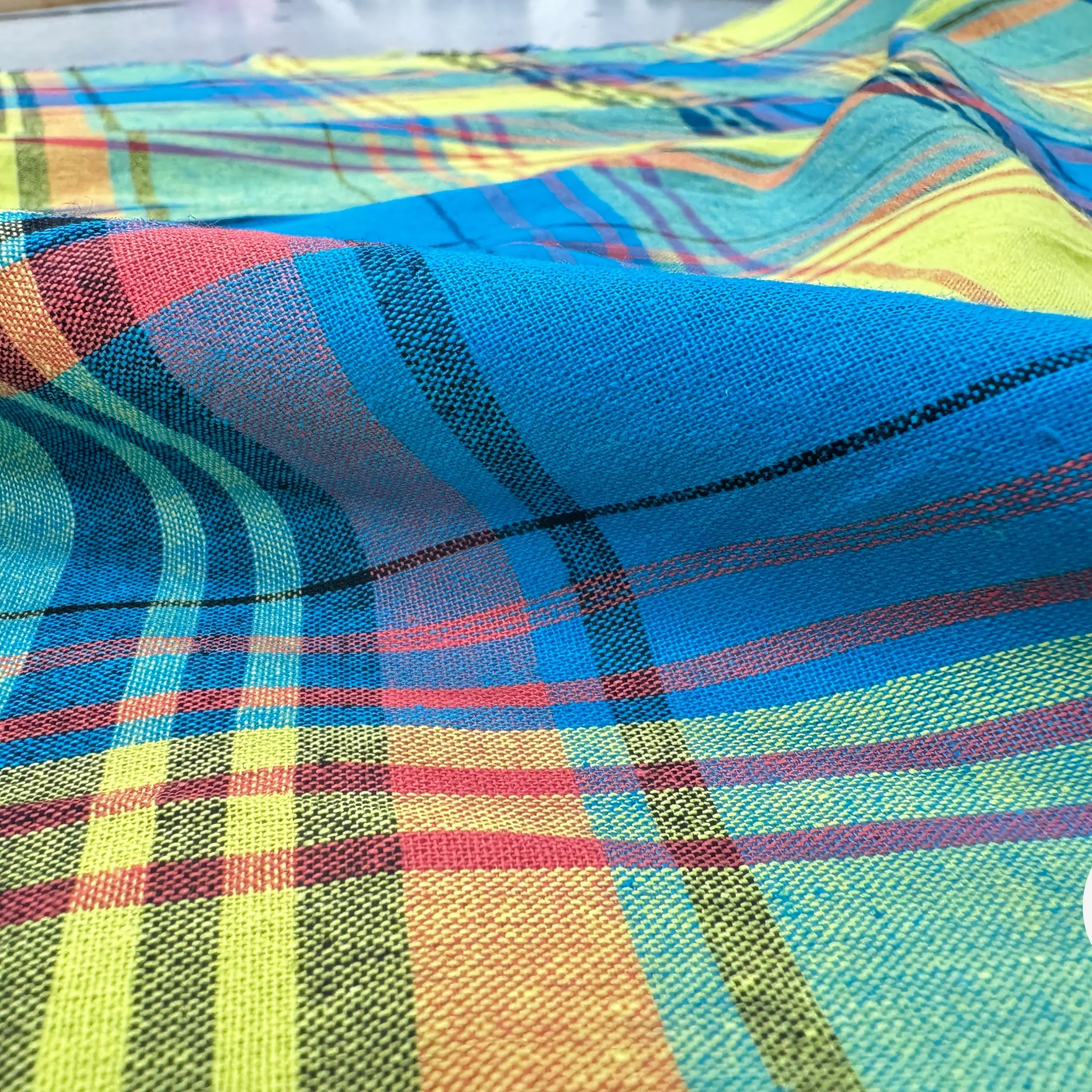 TISSUS MADRAS CARREAUX - My Little Coupon