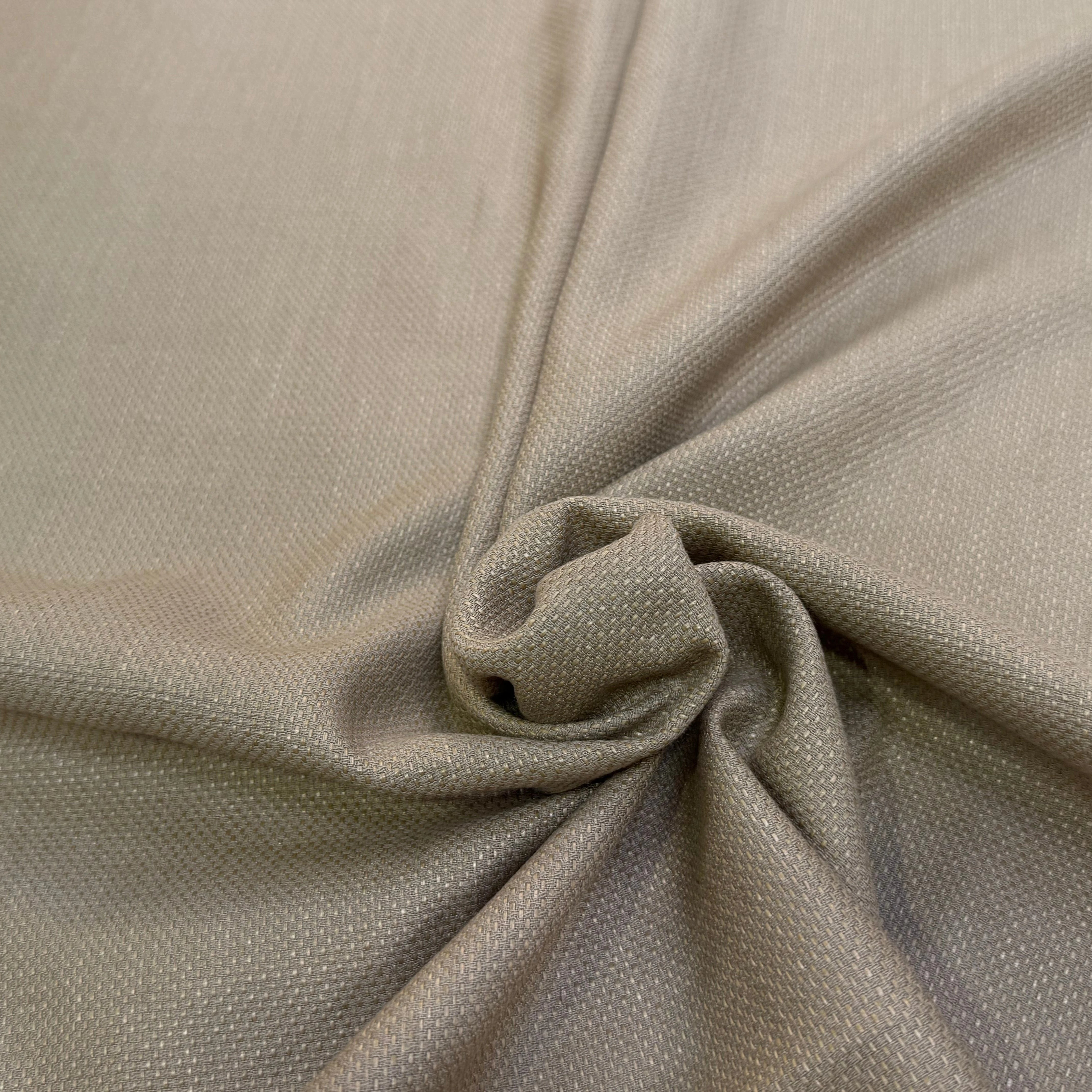 TOILE CANEVAS 80% COTON BEIGE FONCÉ - My Little Coupon