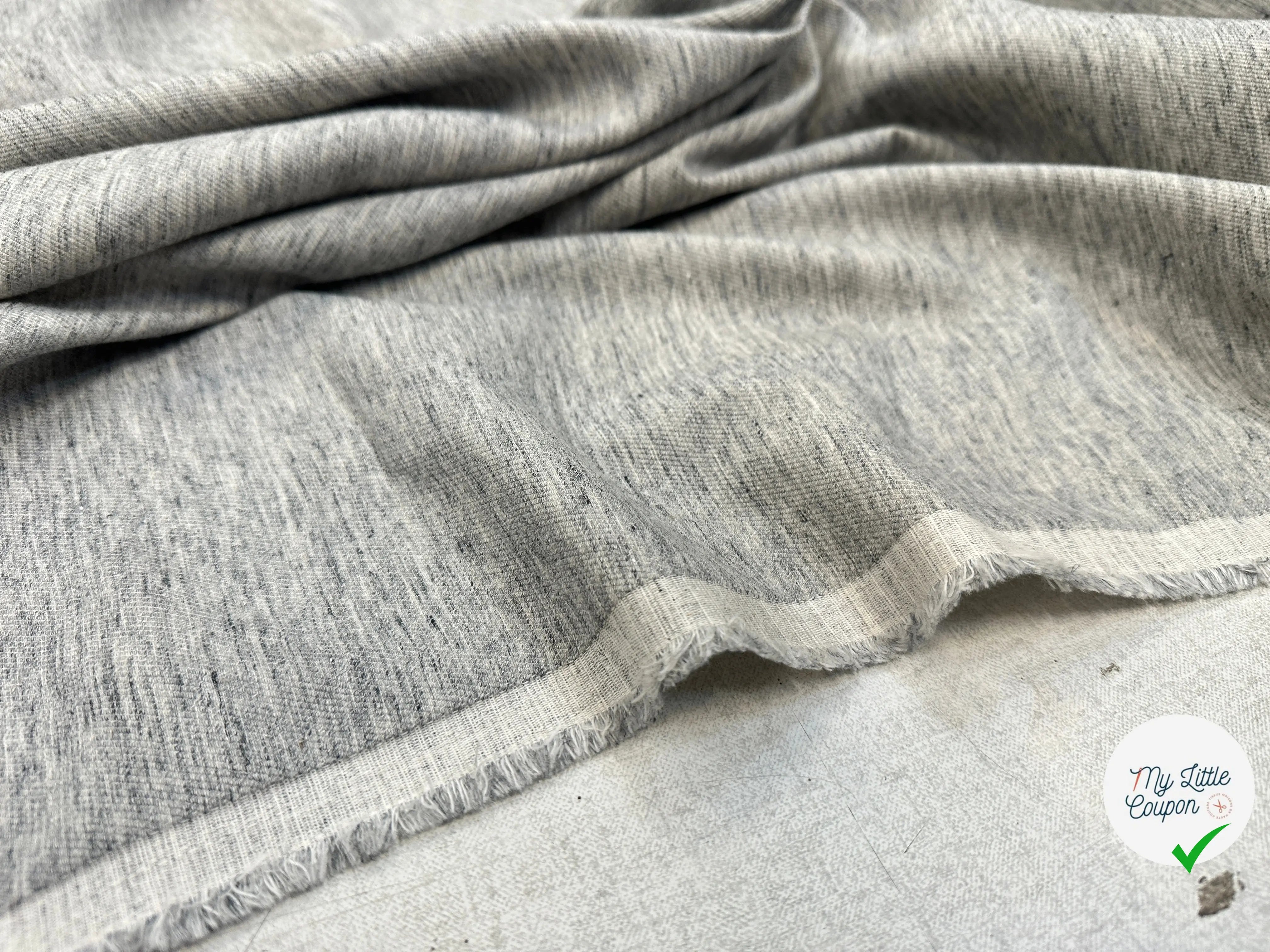 TOILE COVER JAPAN GRIS CHINÉ MSO