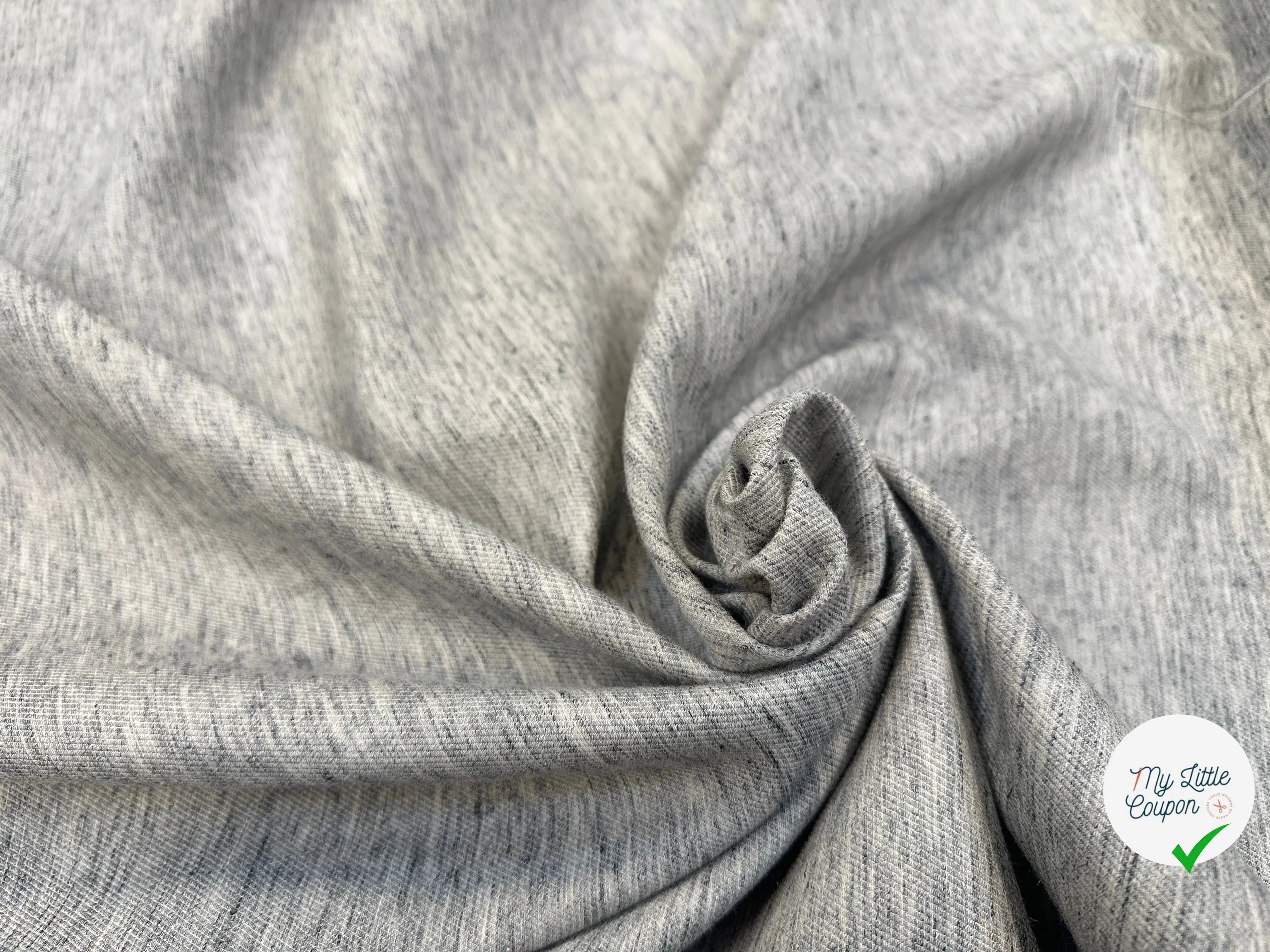 TOILE COVER JAPAN GRIS CHINÉ MSO