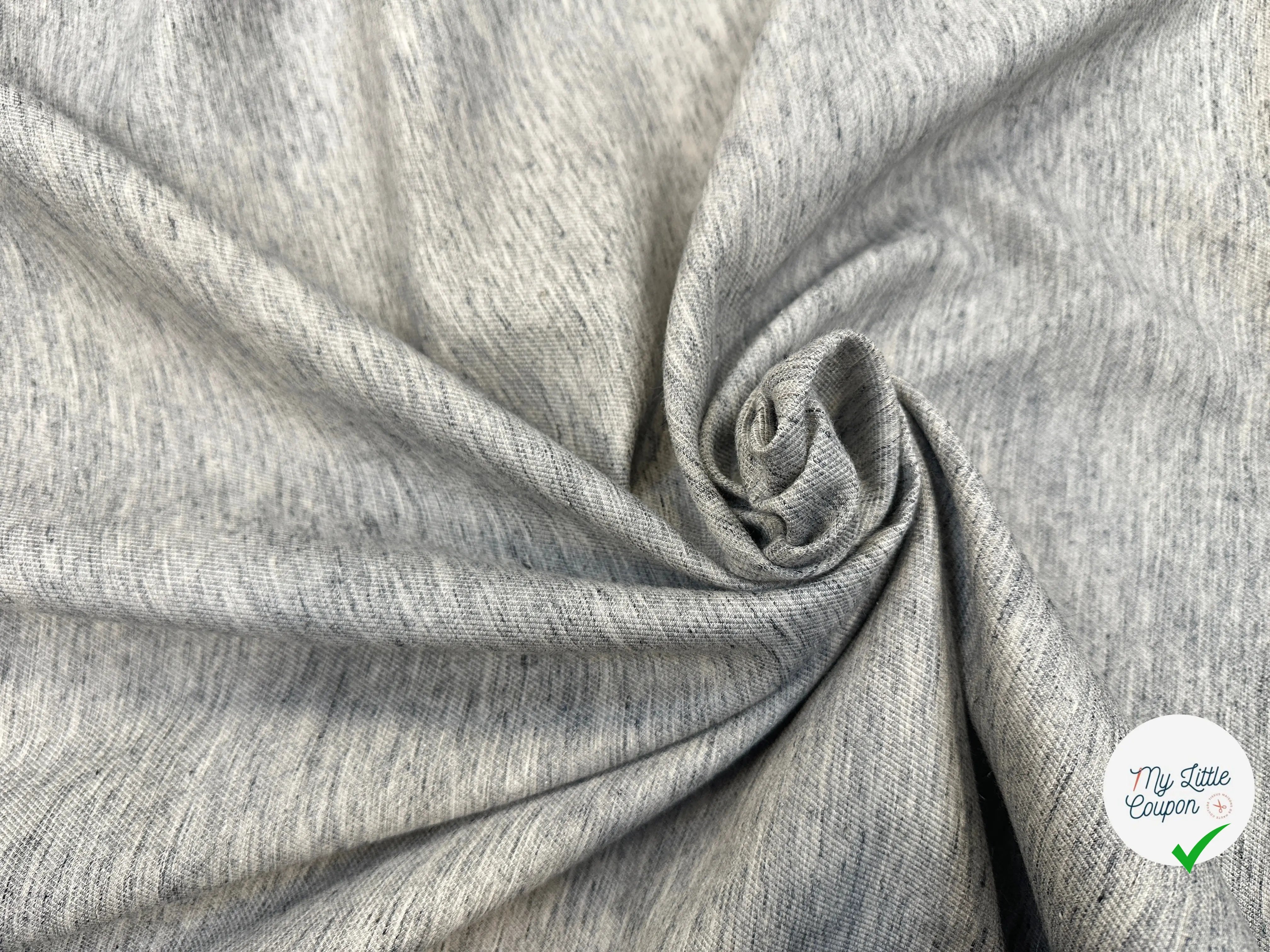 TOILE COVER JAPAN GRIS CHINÉ MSO