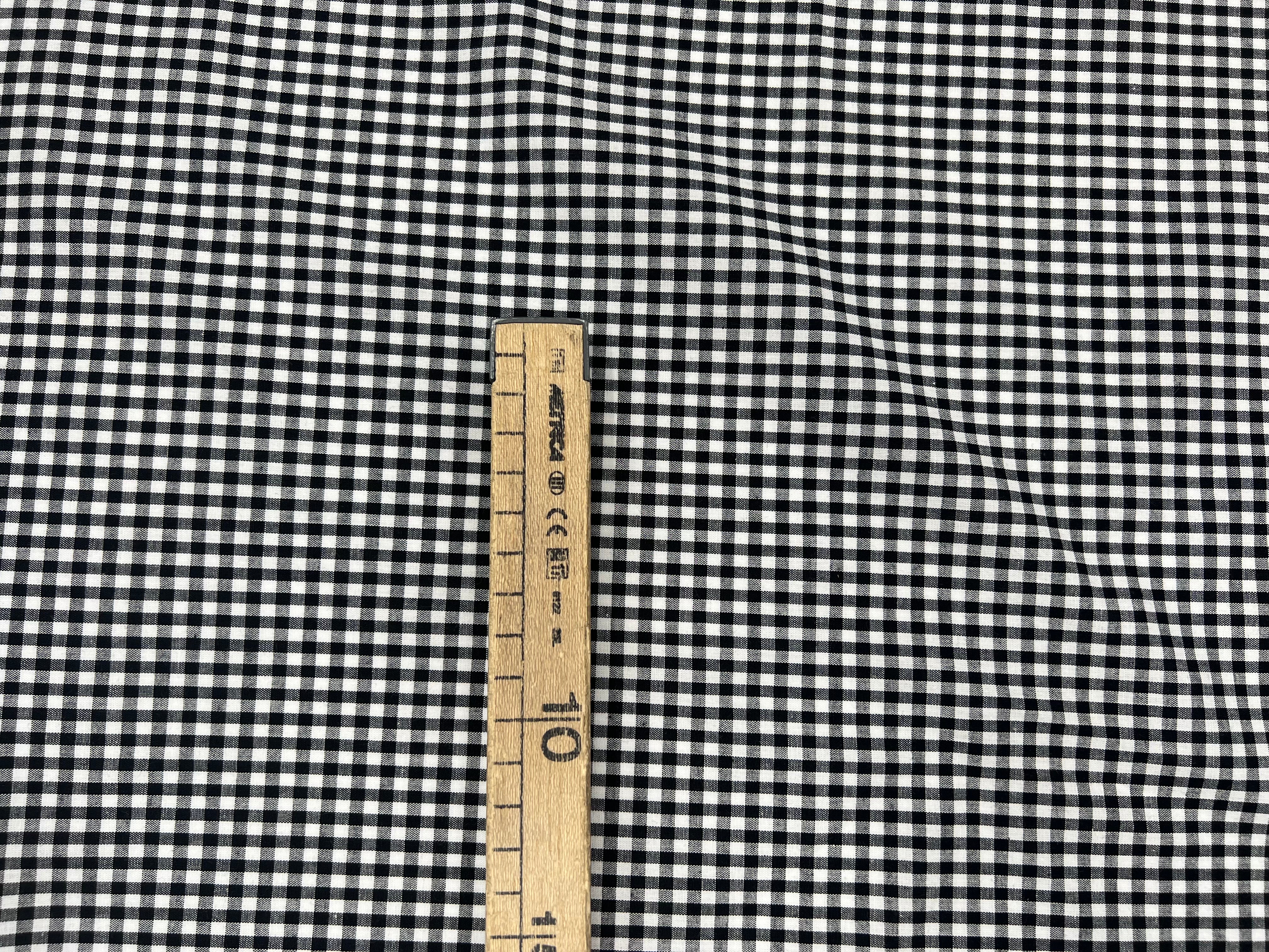 TOILE DE COTON À CARREAUX AU CÔTÉ DE L'ALLIER MSO