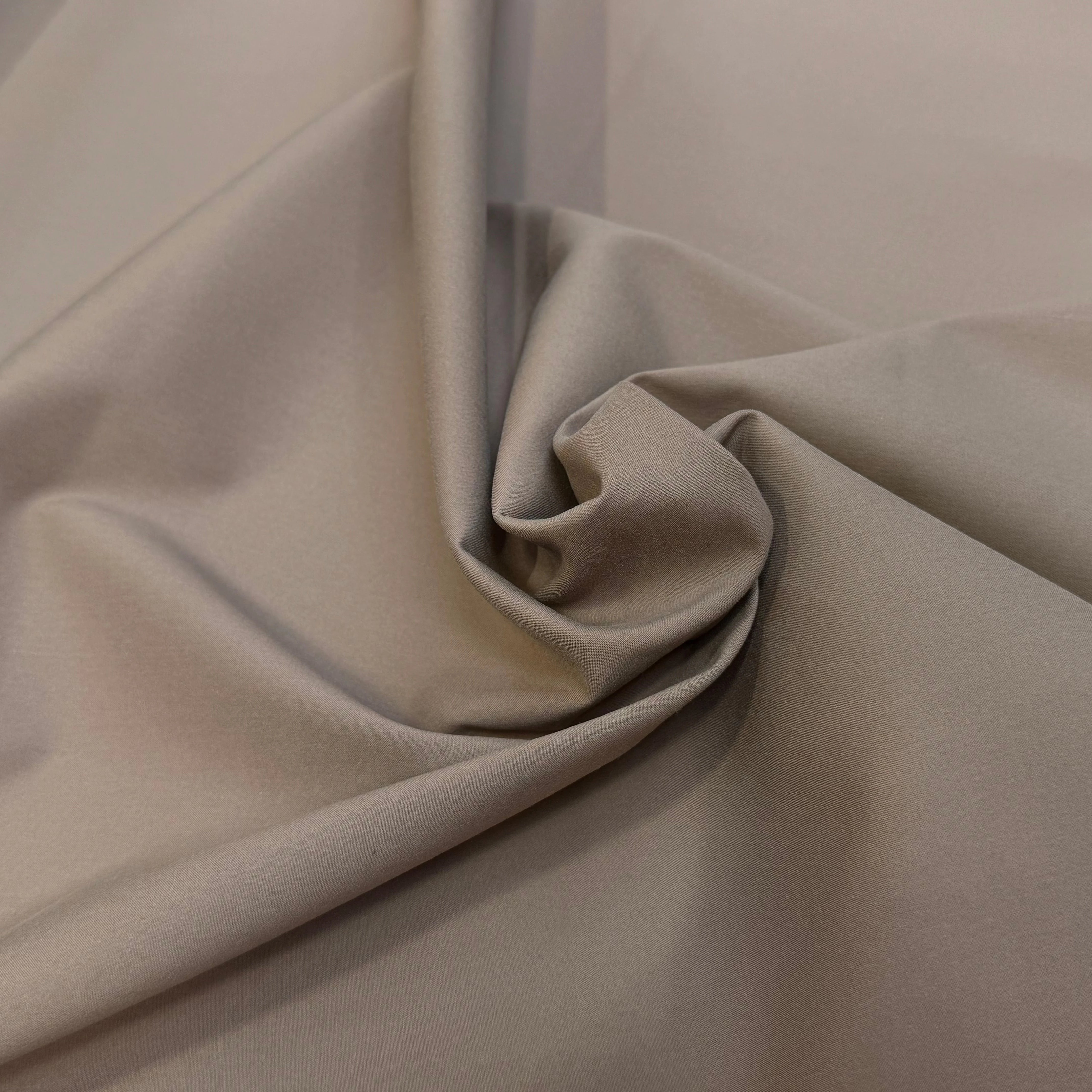 TOILE DE COTON CONTRECOLLÉE STRETCH BEIGE NOIR BELLE TENUE - My Little Coupon