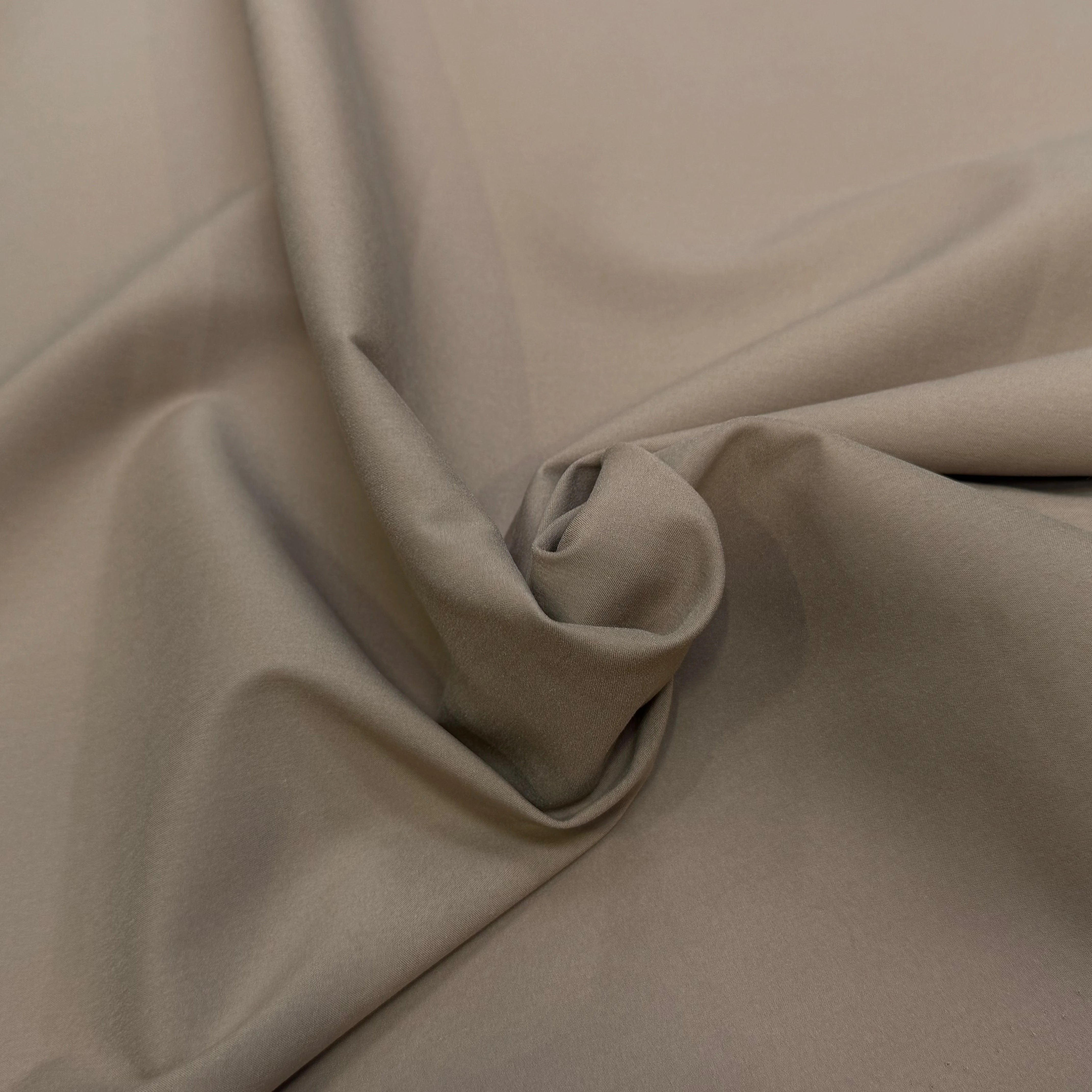 TOILE DE COTON CONTRECOLLÉE STRETCH BEIGE NOIR BELLE TENUE - My Little Coupon