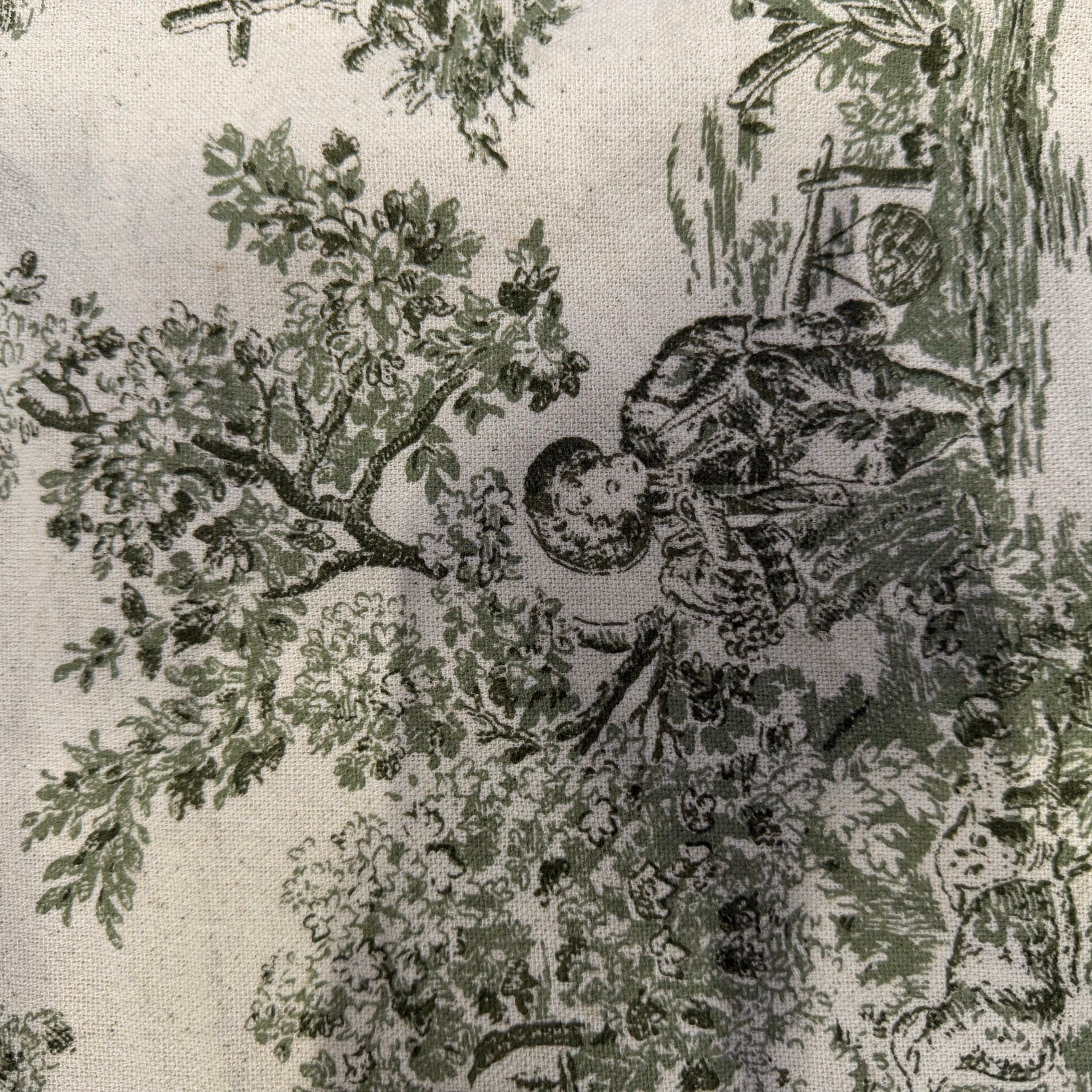 TOILE DE COTON GABRIELLE KAKI 150 CM - My Little Coupon