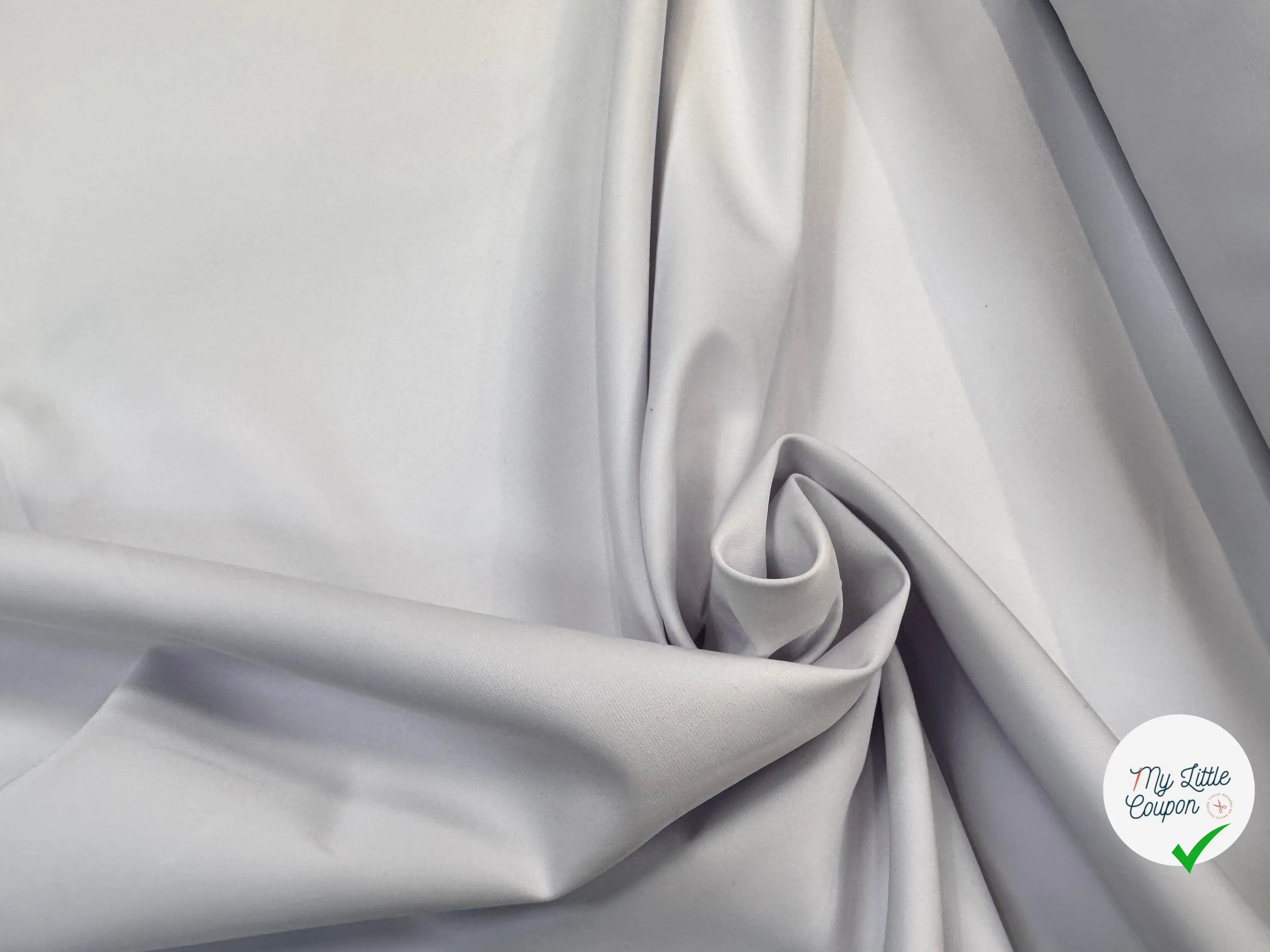 TOILE DE COTON LOURDE COLORI BRUME REFLET VIOLET - My Little Coupon