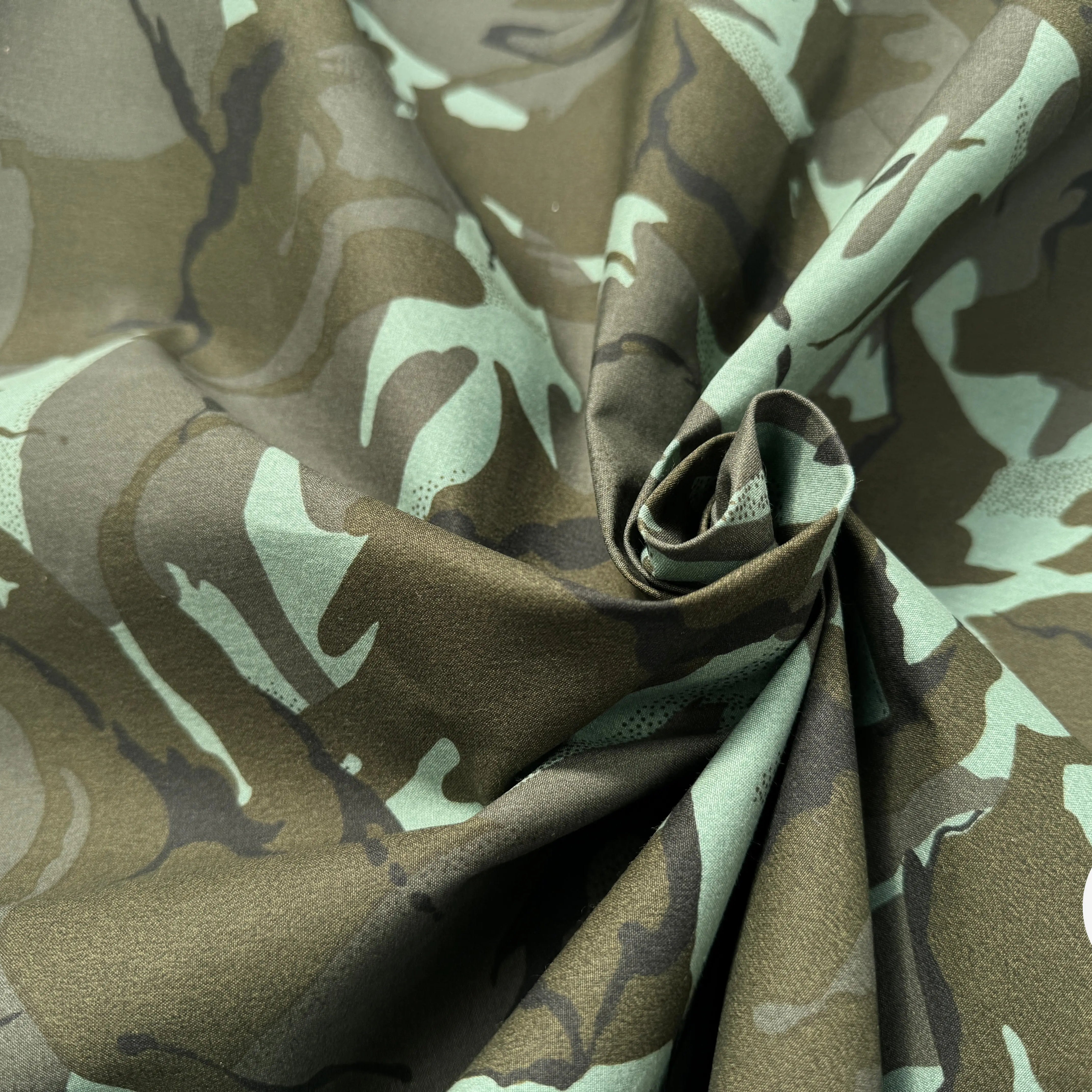 TOILE DE COTON PARKA ARMY COULEURS FRAICHES - My Little Coupon