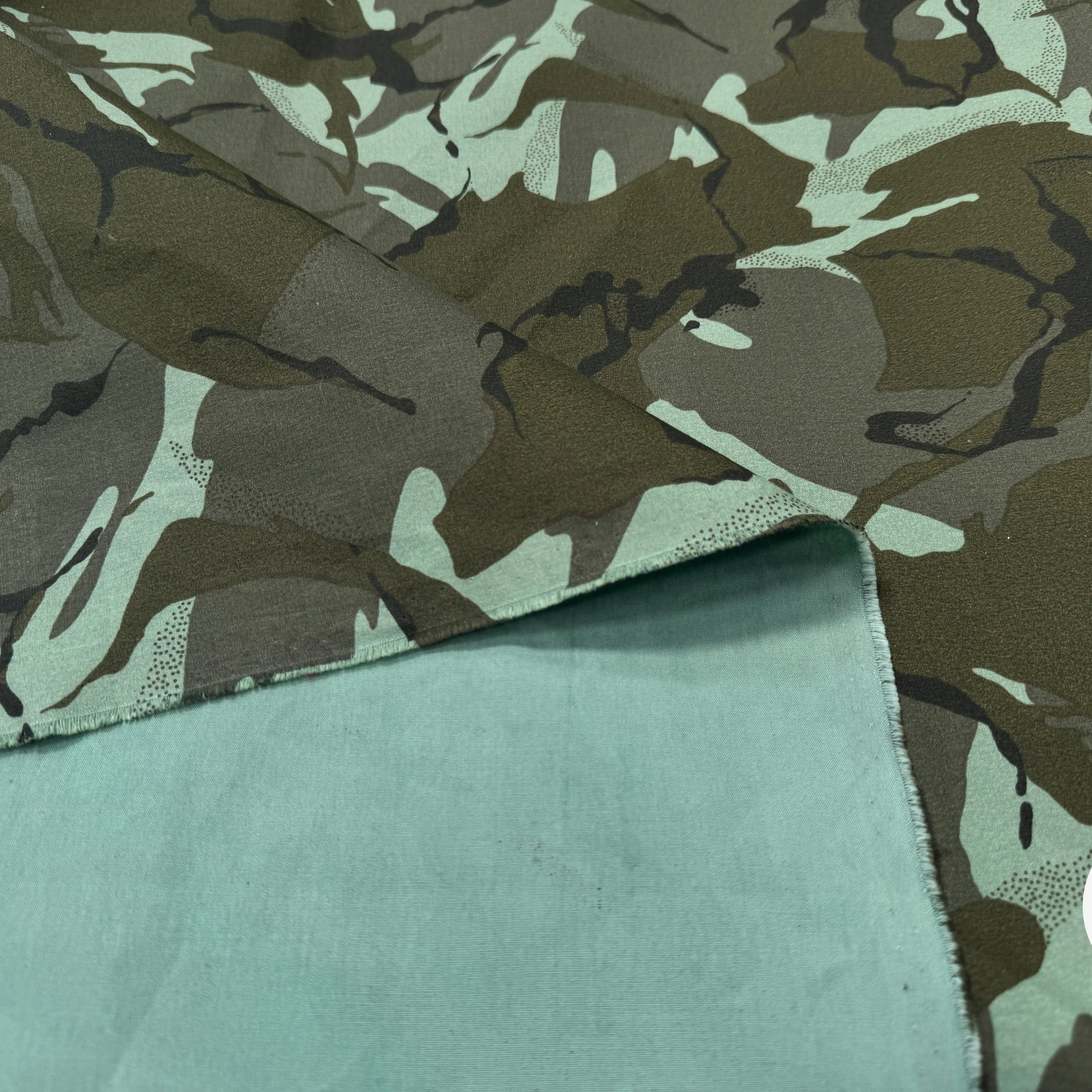 TOILE DE COTON PARKA ARMY COULEURS FRAICHES - My Little Coupon