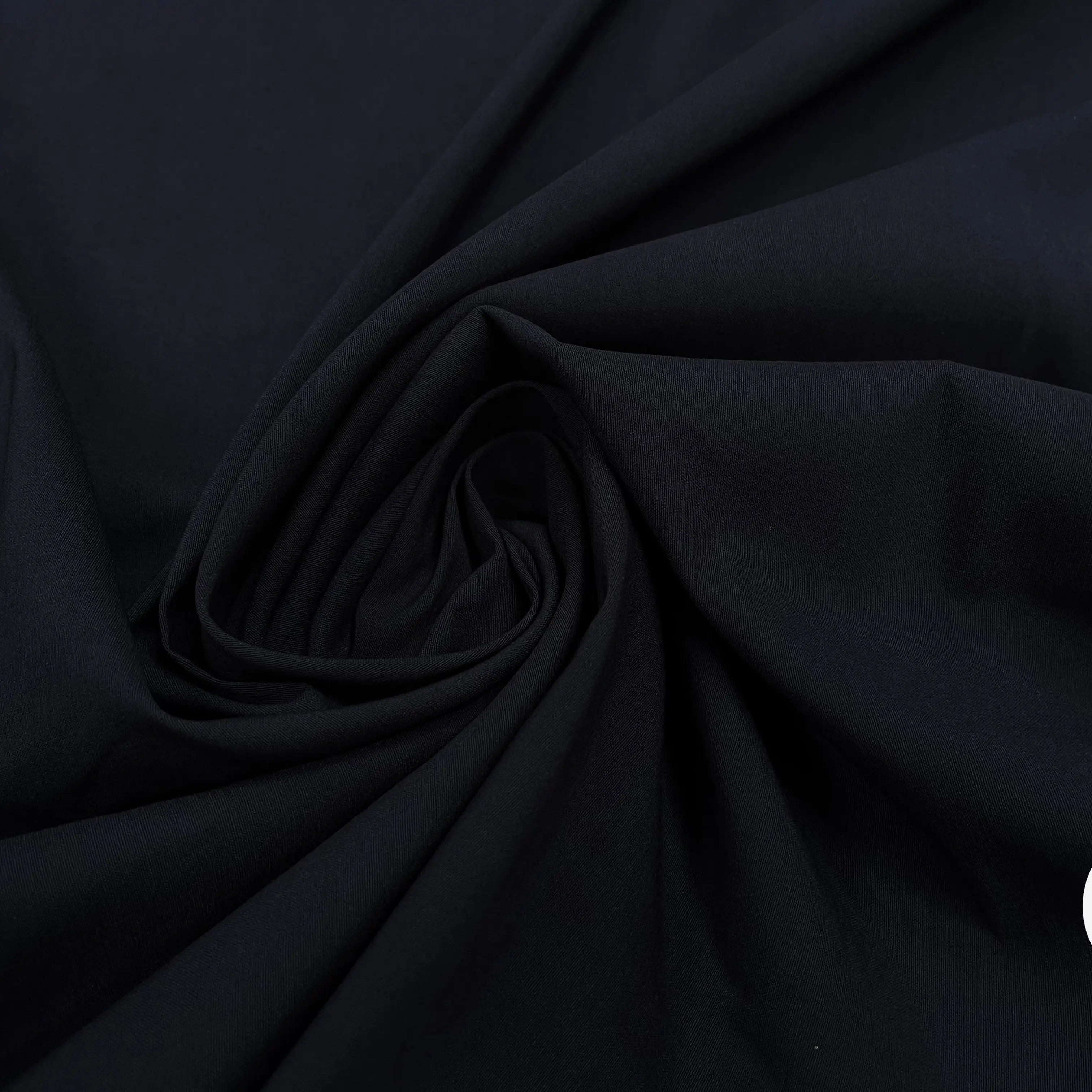 TOILE DE COTON STRETCH BLEU NUIT - My Little Coupon