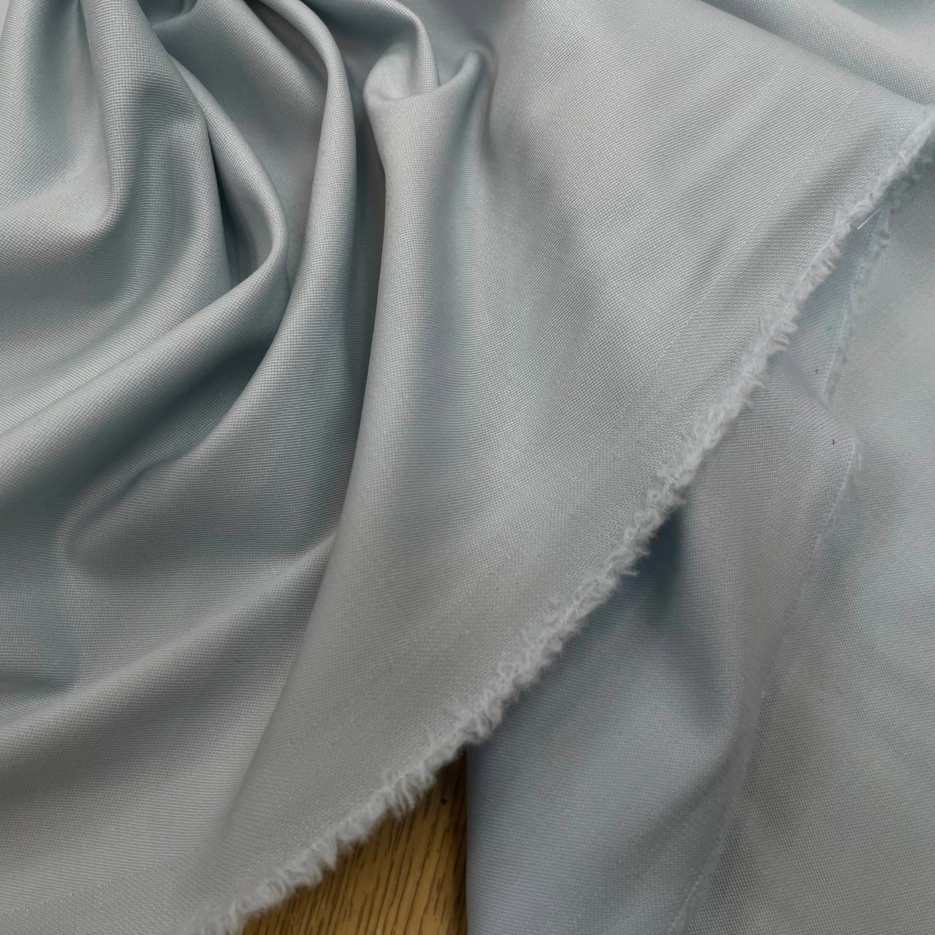 TOILE DE LAINE 97% LAINE BLEU NUAGE - My Little Coupon