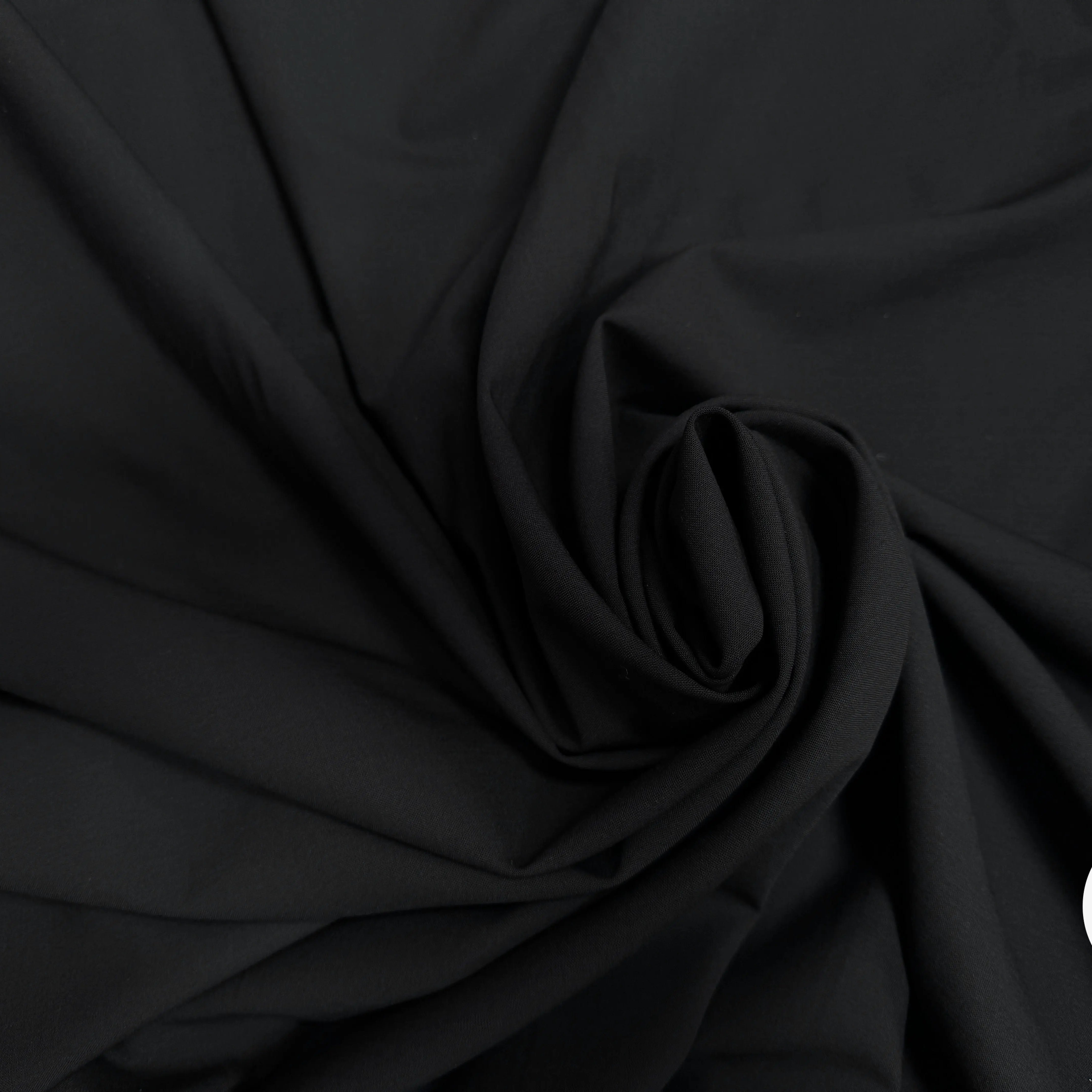 TOILE DE LAINE FROIDE STRETCH BLACK - My Little Coupon