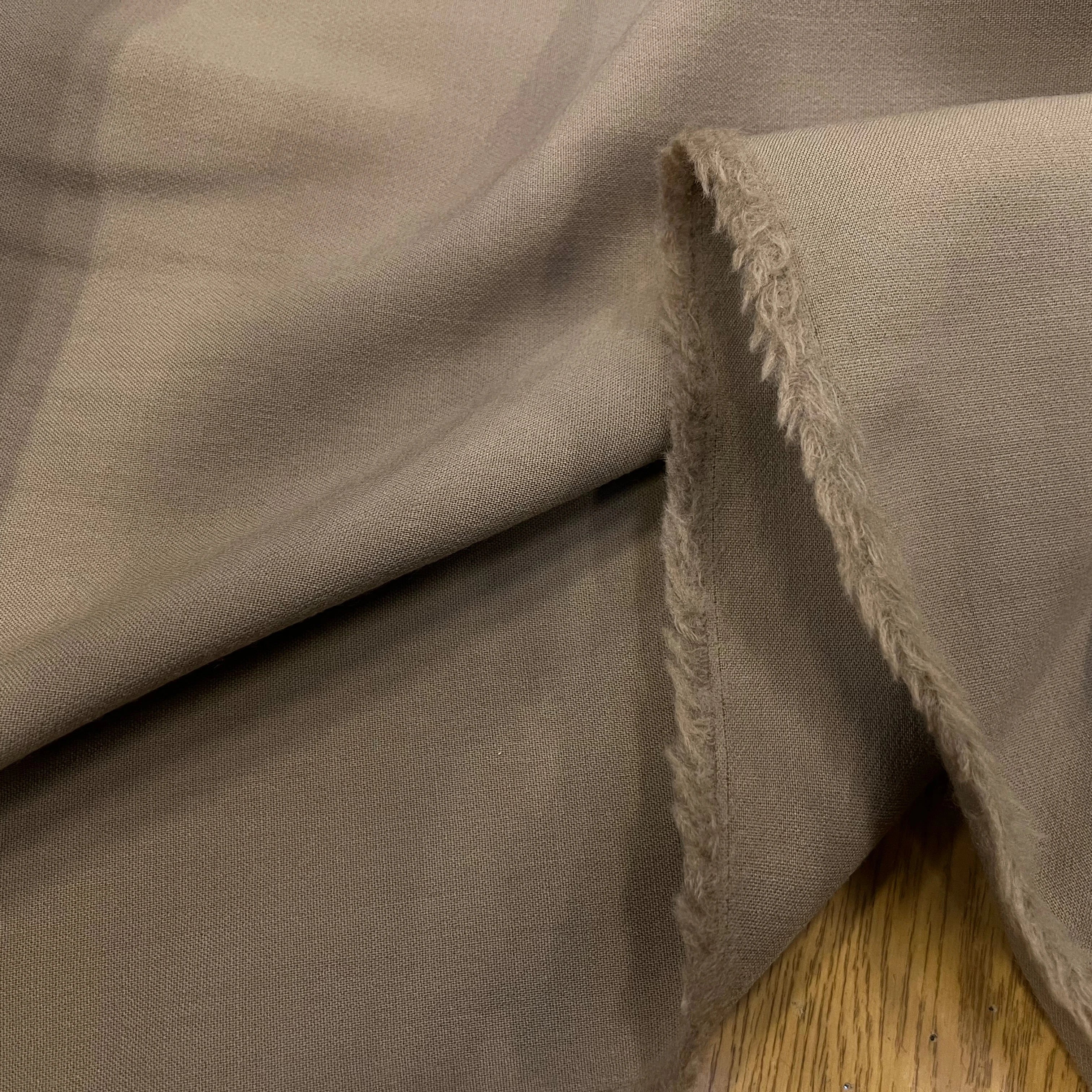 TOILE DE LAINE LOURDE STRETCH MOCHA - My Little Coupon