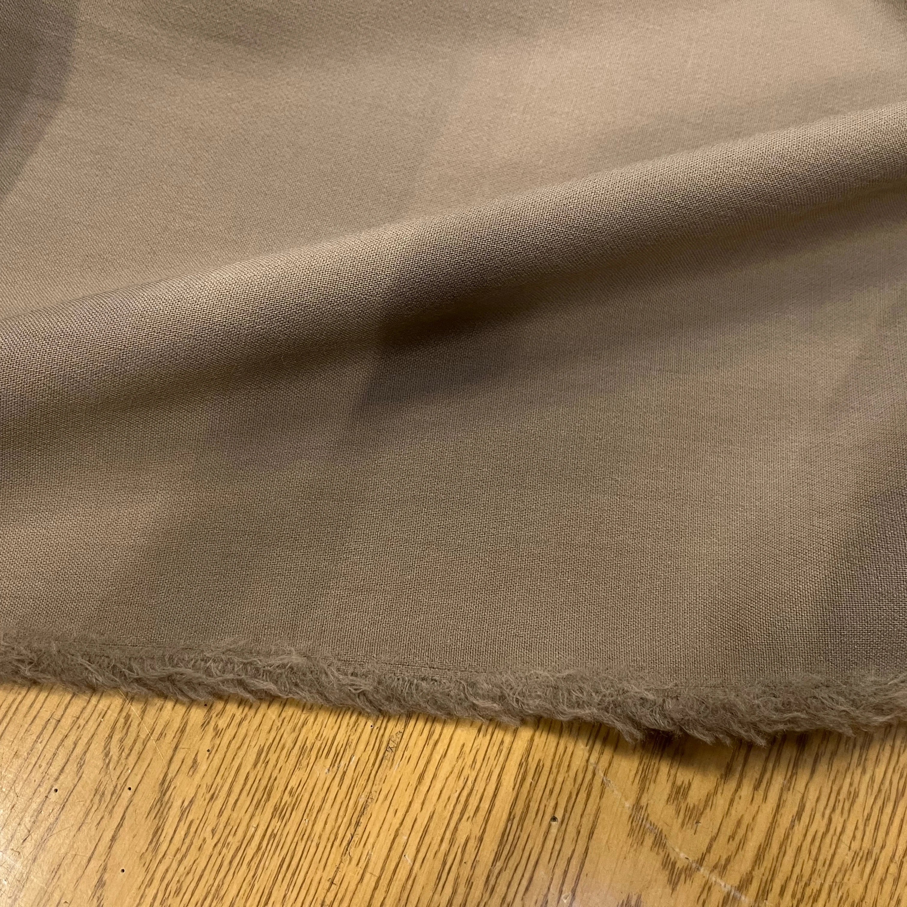 TOILE DE LAINE LOURDE STRETCH MOCHA - My Little Coupon