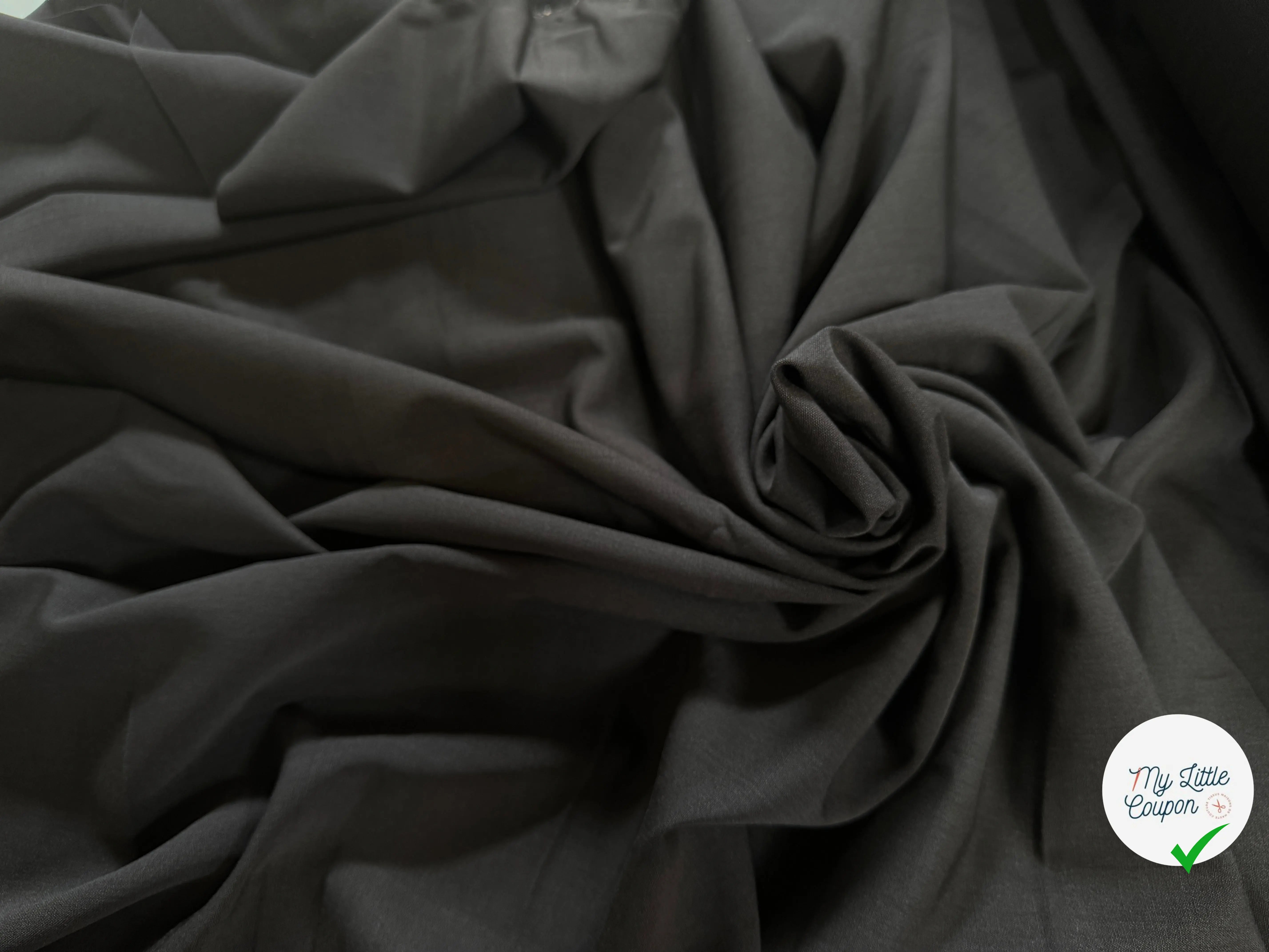 TOILE DE LAINE STRETCH GRIS ANTHRACITEÂ - My Little Coupon