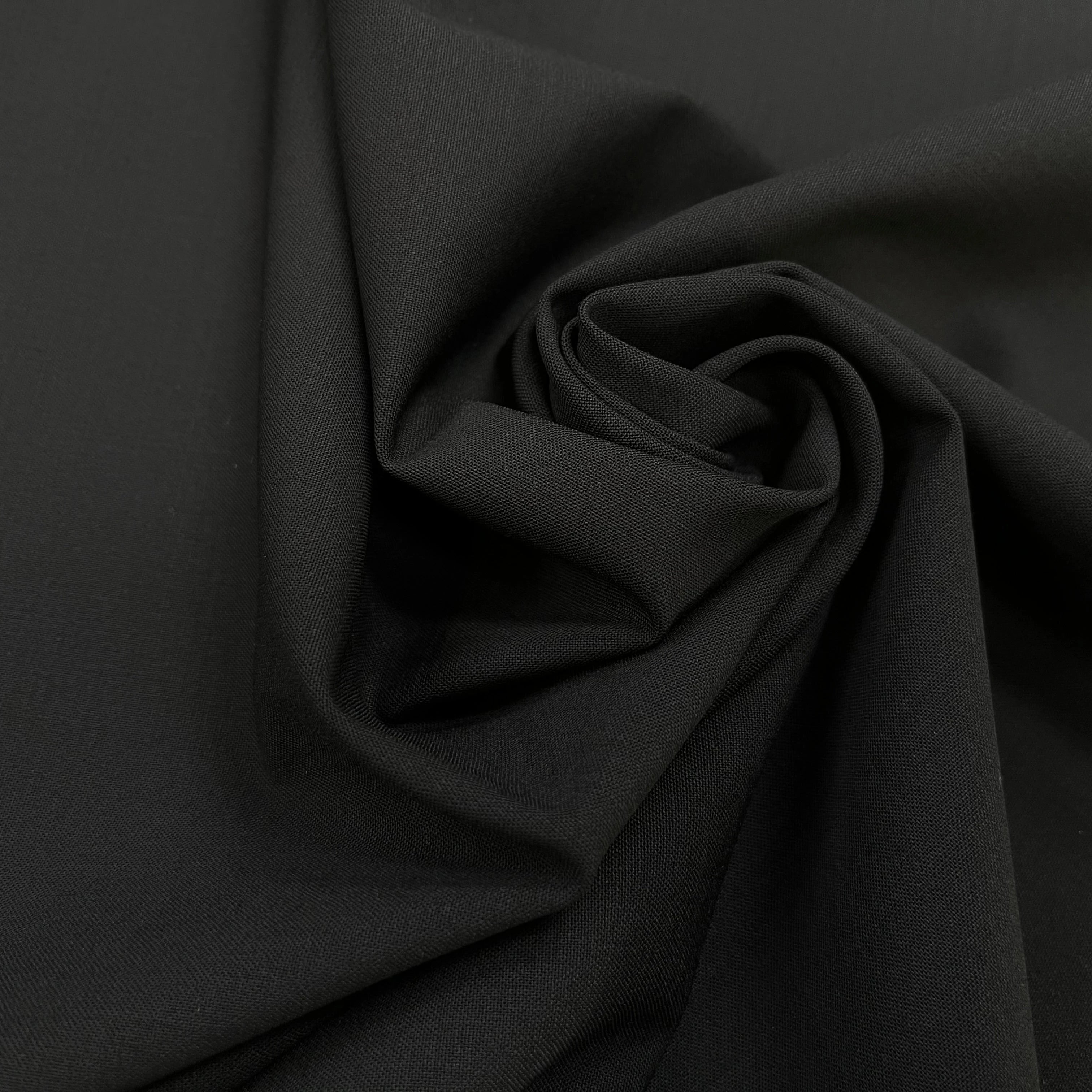 TOILE DE LAINE ULTRA STRETCH BLACK 150CM - My Little Coupon