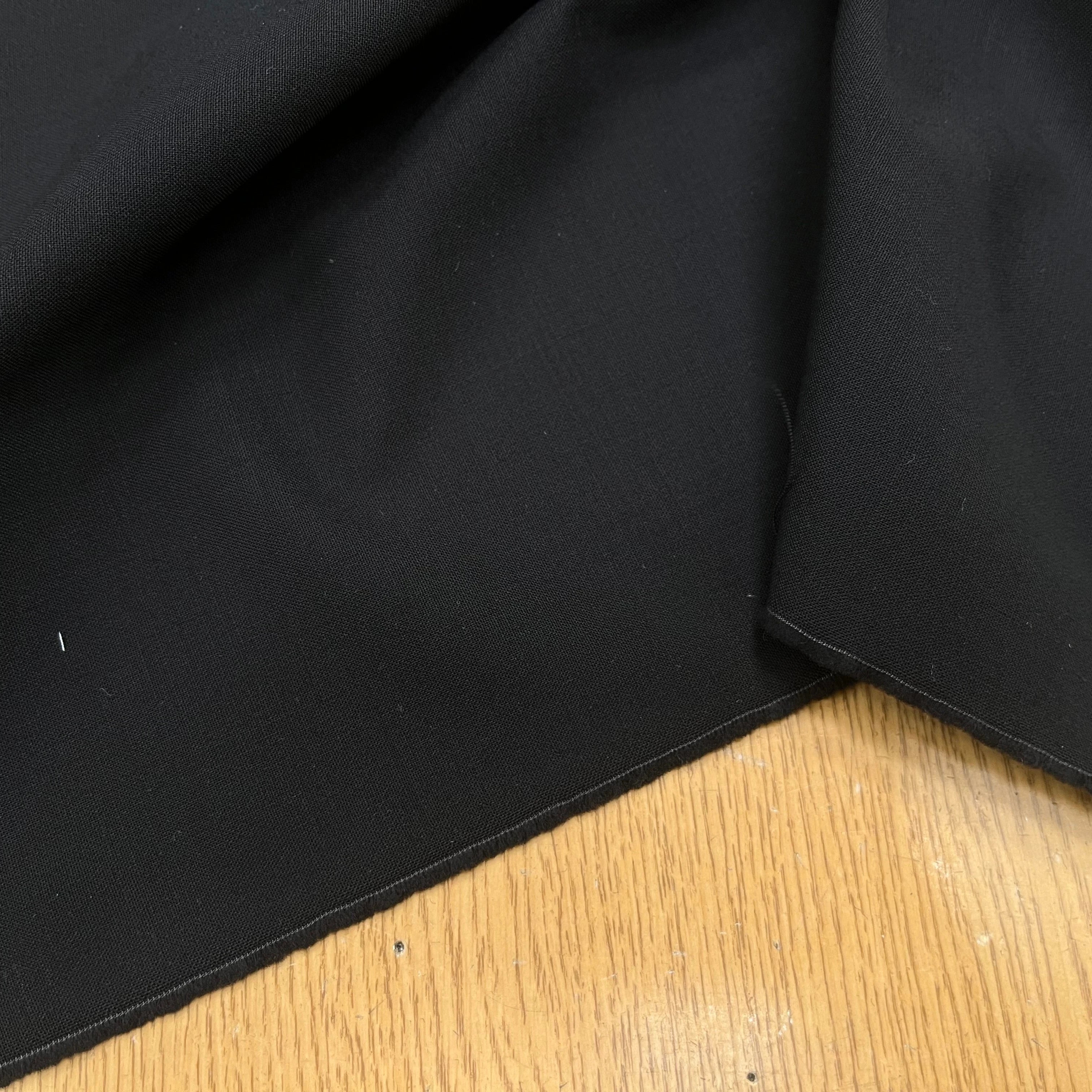 TOILE DE LAINE ULTRA STRETCH BLACK 150CM - My Little Coupon