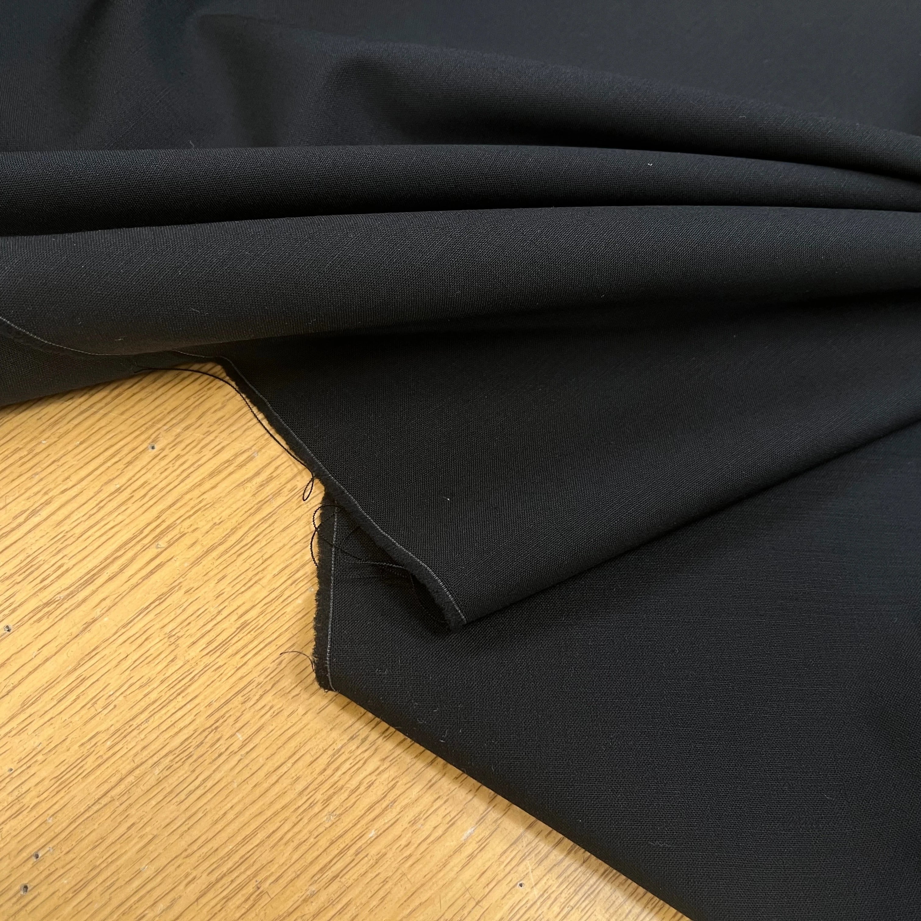 TOILE DE LAINE ULTRA STRETCH BLACK 150CM - My Little Coupon