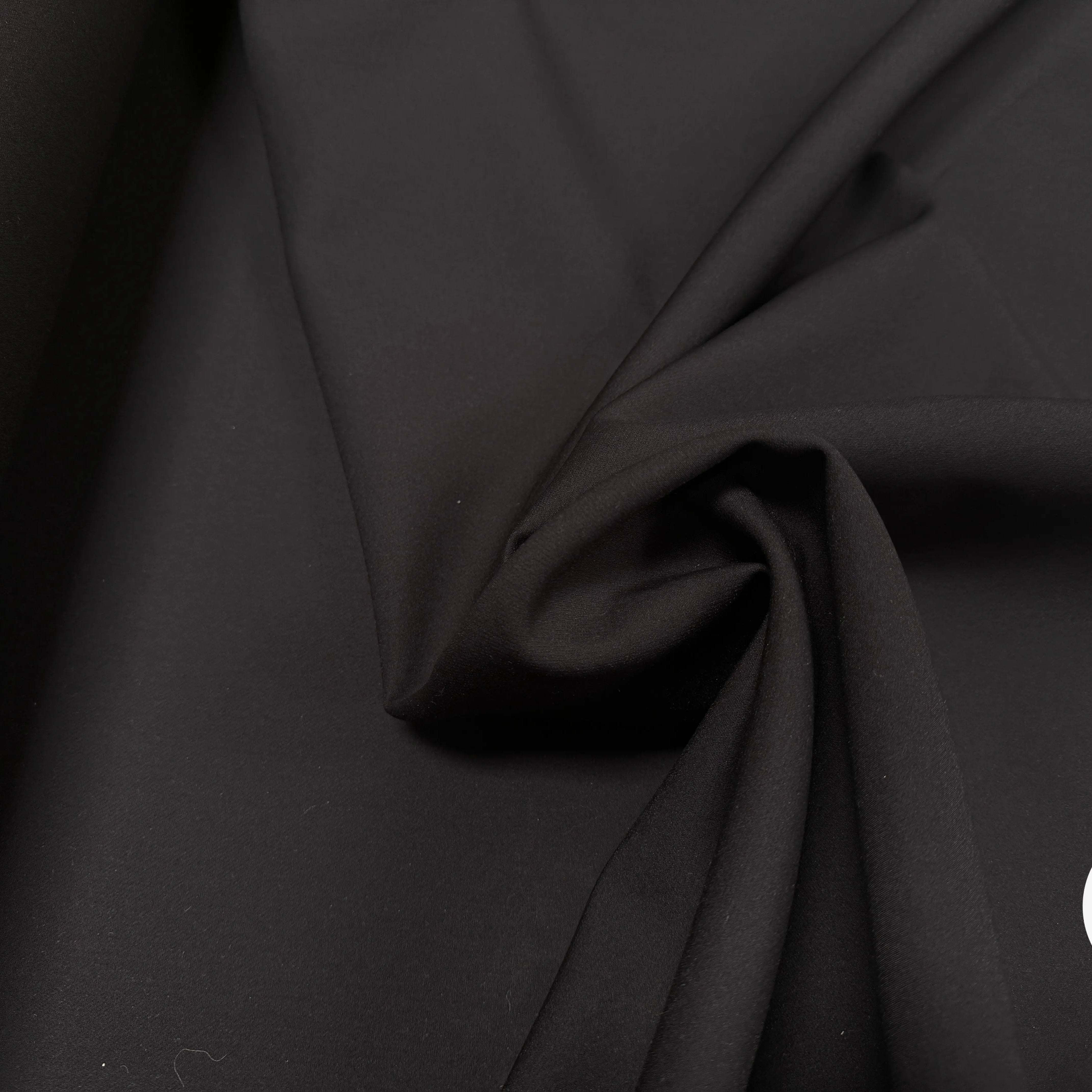 TOILE DOUBLE ETOFFE NOIR CONTRECOLLÉ ASPECT NÉOPRÈNE - My Little Coupon