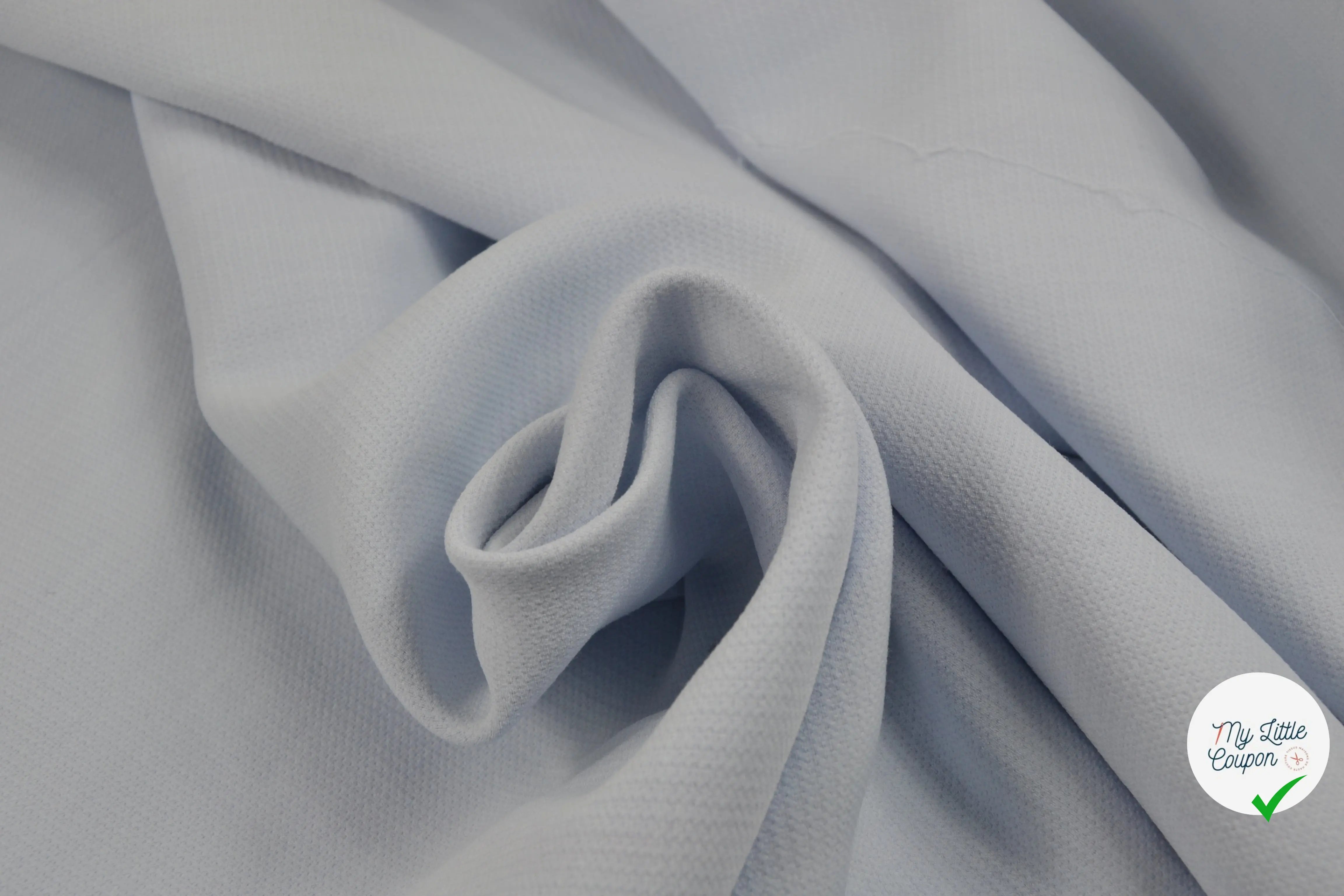 TOILE DOUBLE ÉTOFFE POUDRÉE STRETCH ETHER MSO