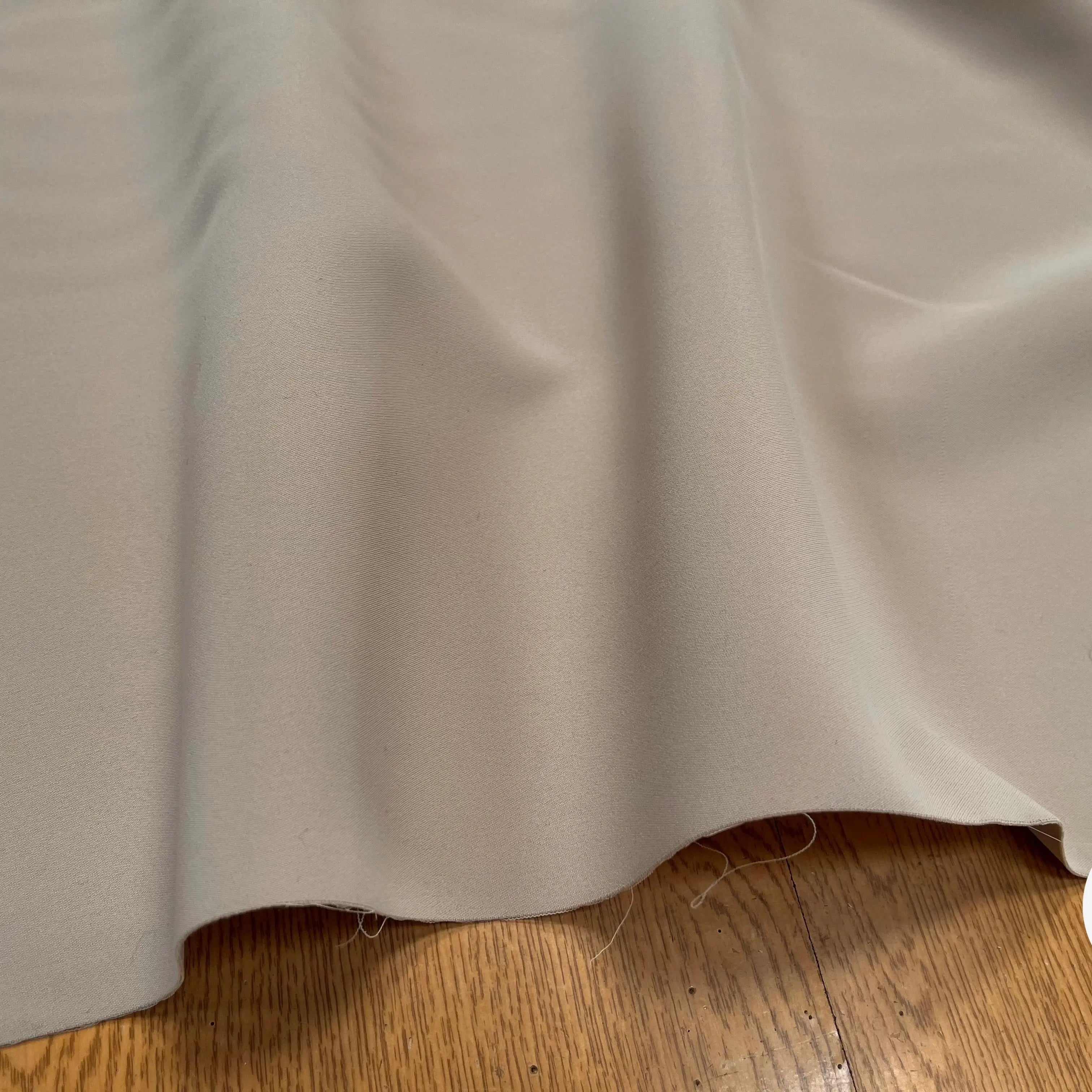 TOILE DOUBLE ETTOFE BEIGE SABLE STRETCH - My Little Coupon