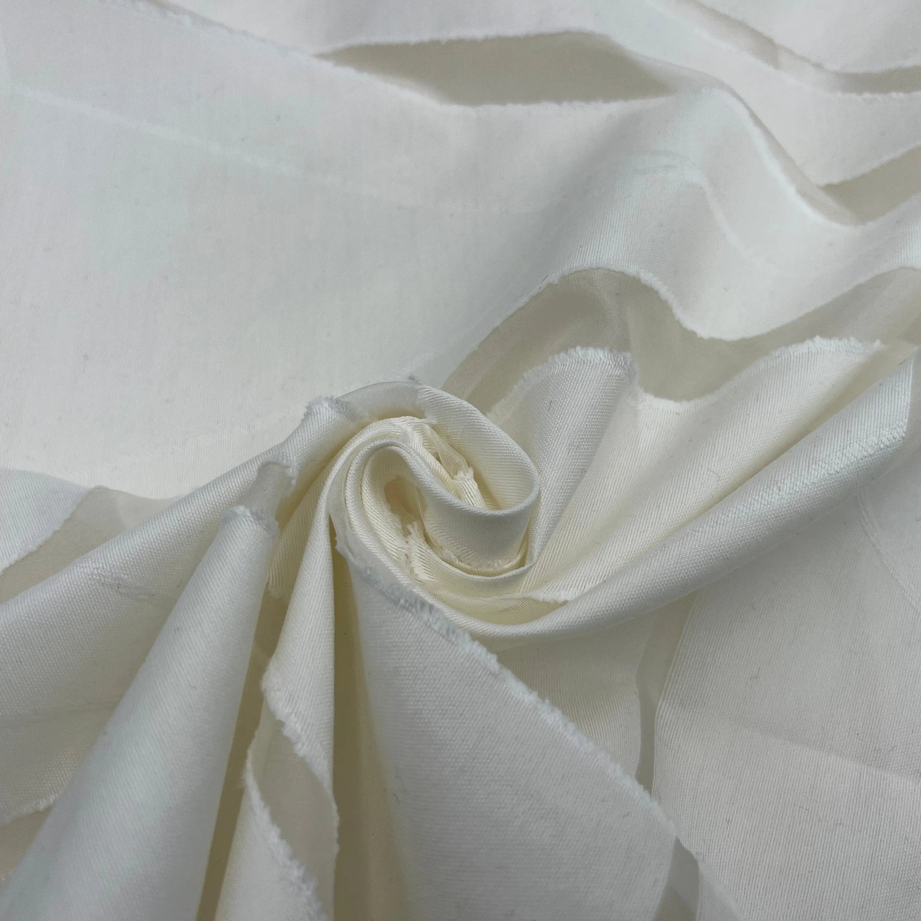 TOILE GÉOMÉTRIQUE FIL COUPÉ BLANC - coupon de tissu de 3 mètres - My Little Coupon - tissu - coudre