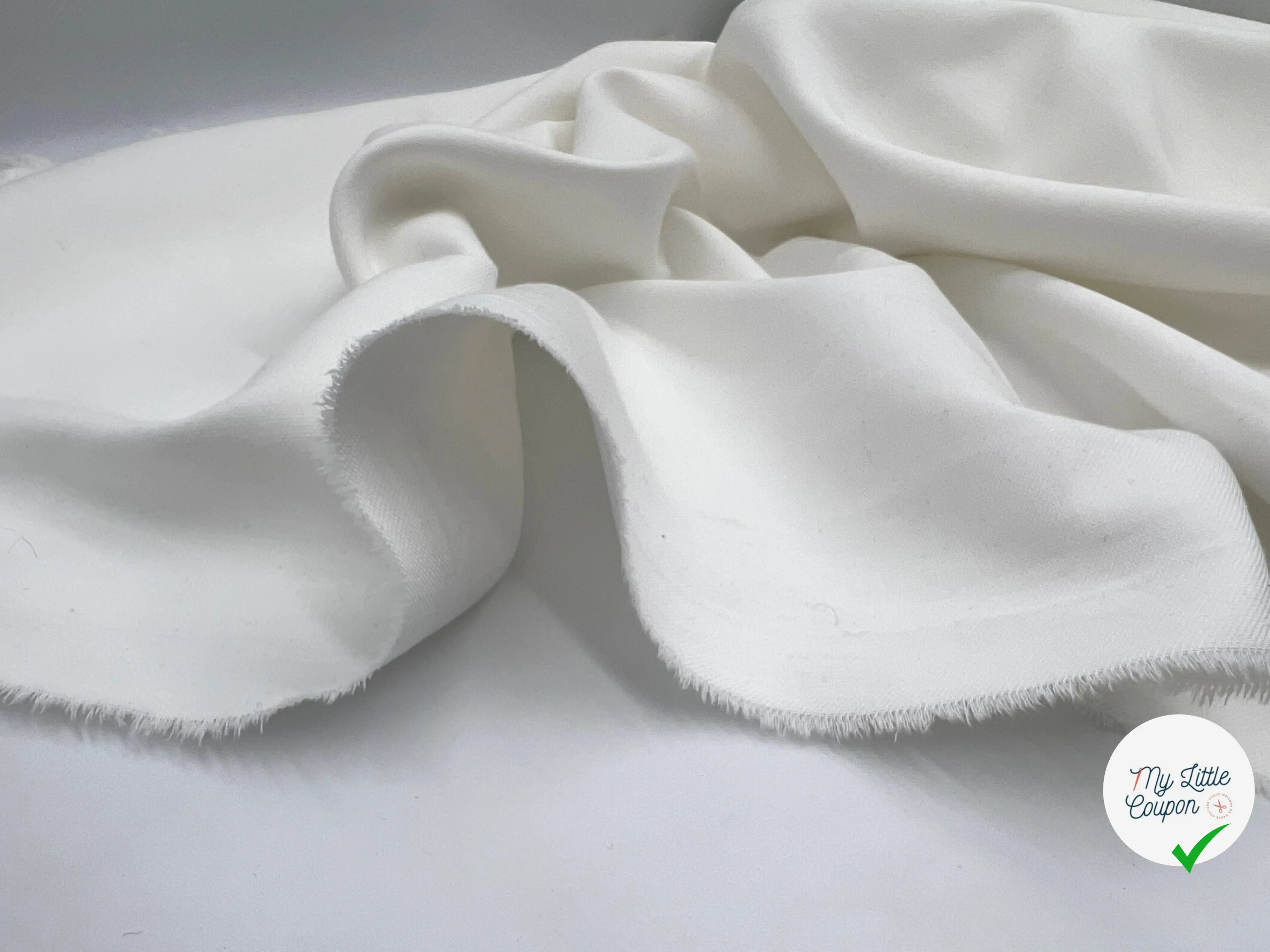 TOILE GRANITÉE OFF WHITE - My Little Coupon - tissu - coudre