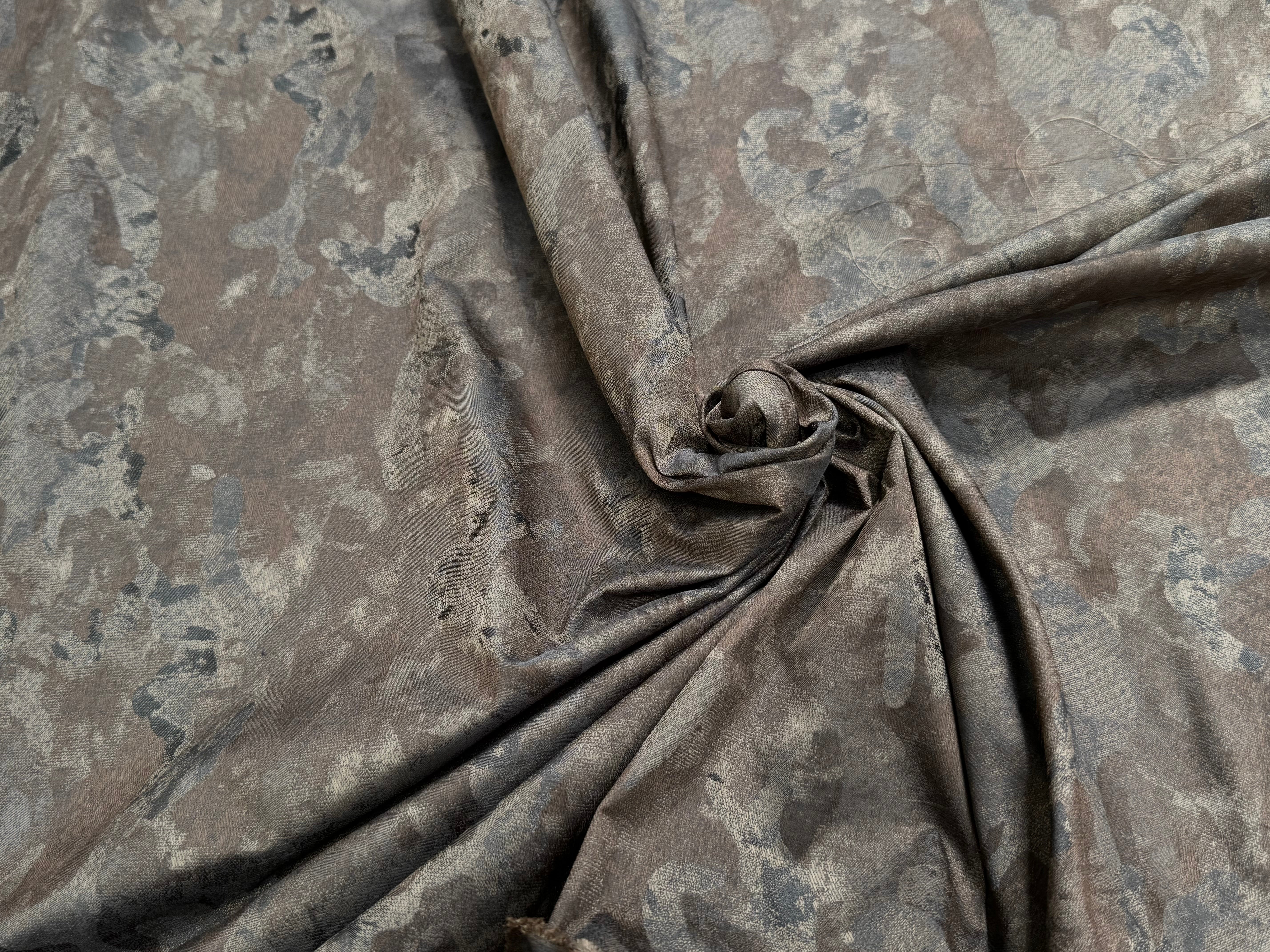 TOILE JACQUARD FIN MOTIF ARMY - My Little Coupon