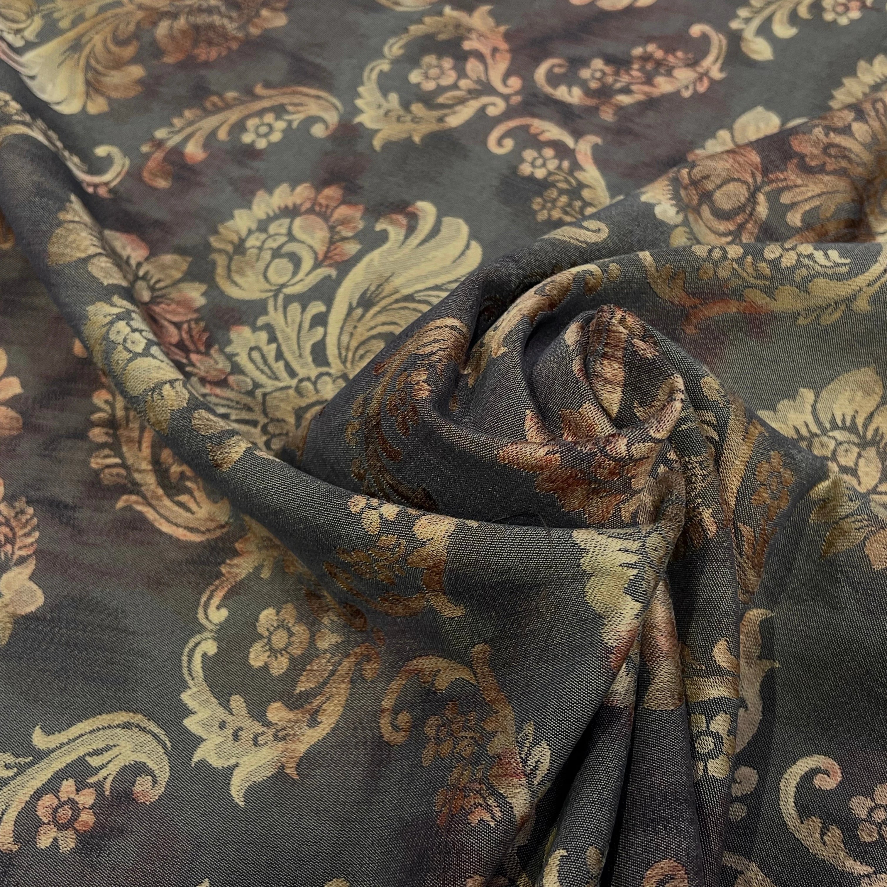 TOILE JACQUARD LOURDE BAROQUE - My Little Coupon