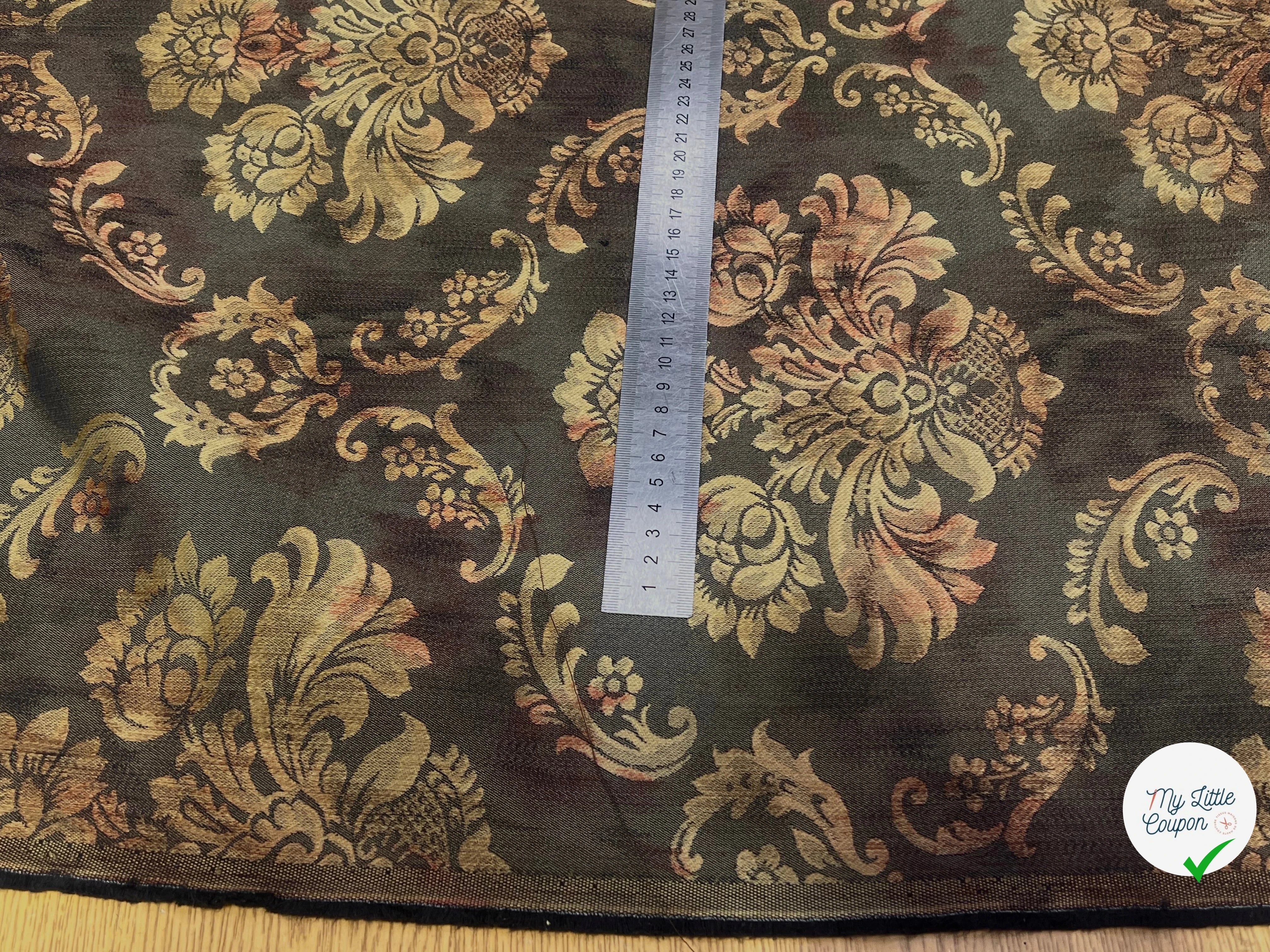 TOILE JACQUARD LOURDE BAROQUE - My Little Coupon