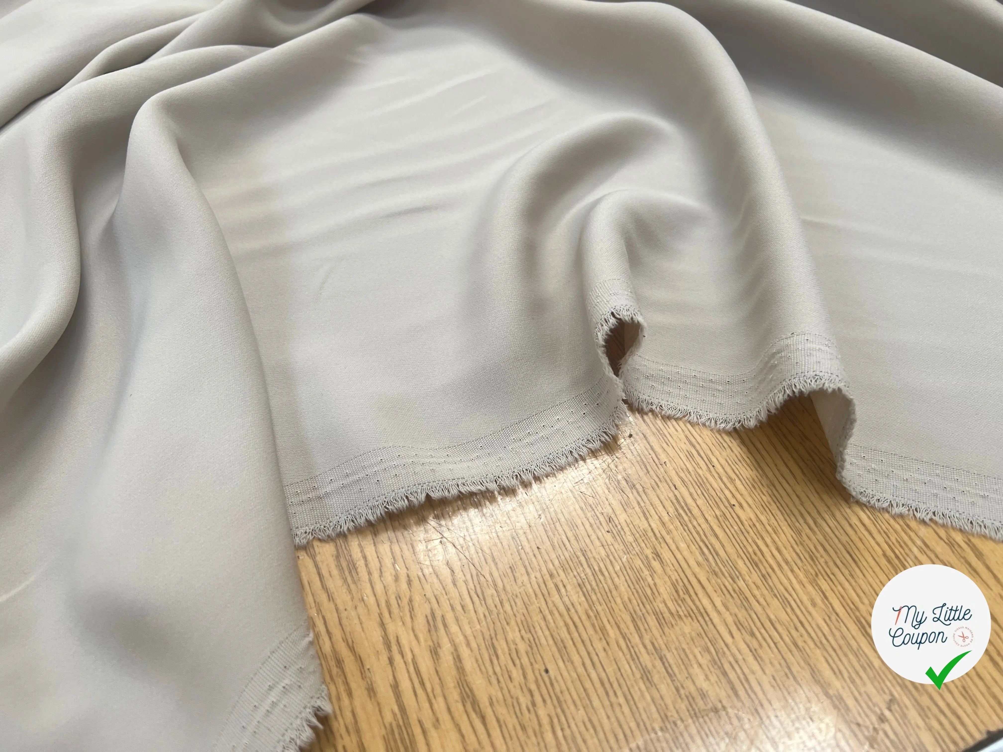 TOILE JAPON BEIGE FLUIDE COUTURE - My Little Coupon