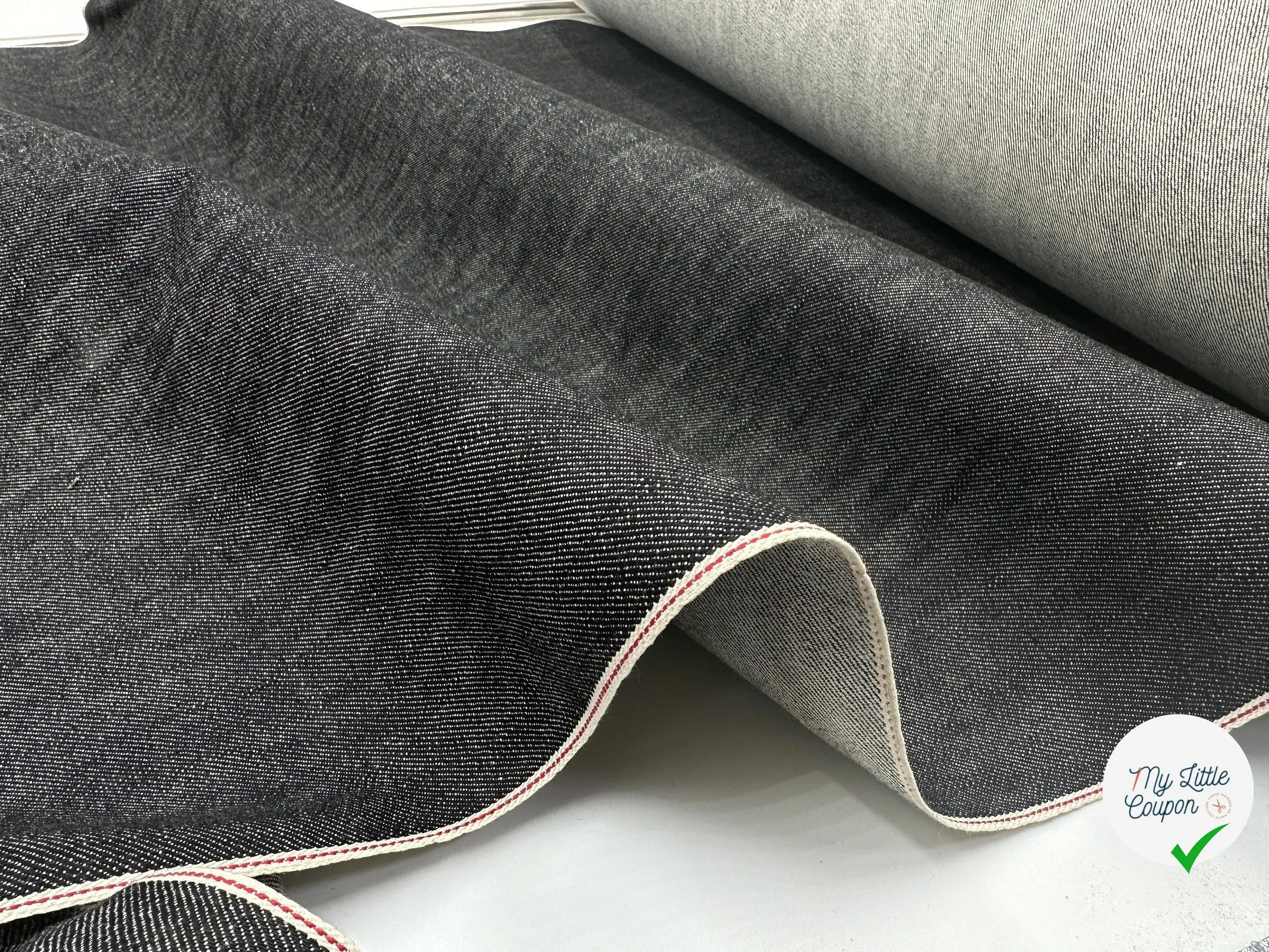 TOILE JEAN BLACK JAPAN 11Oz - My Little Coupon - tissu - coudre