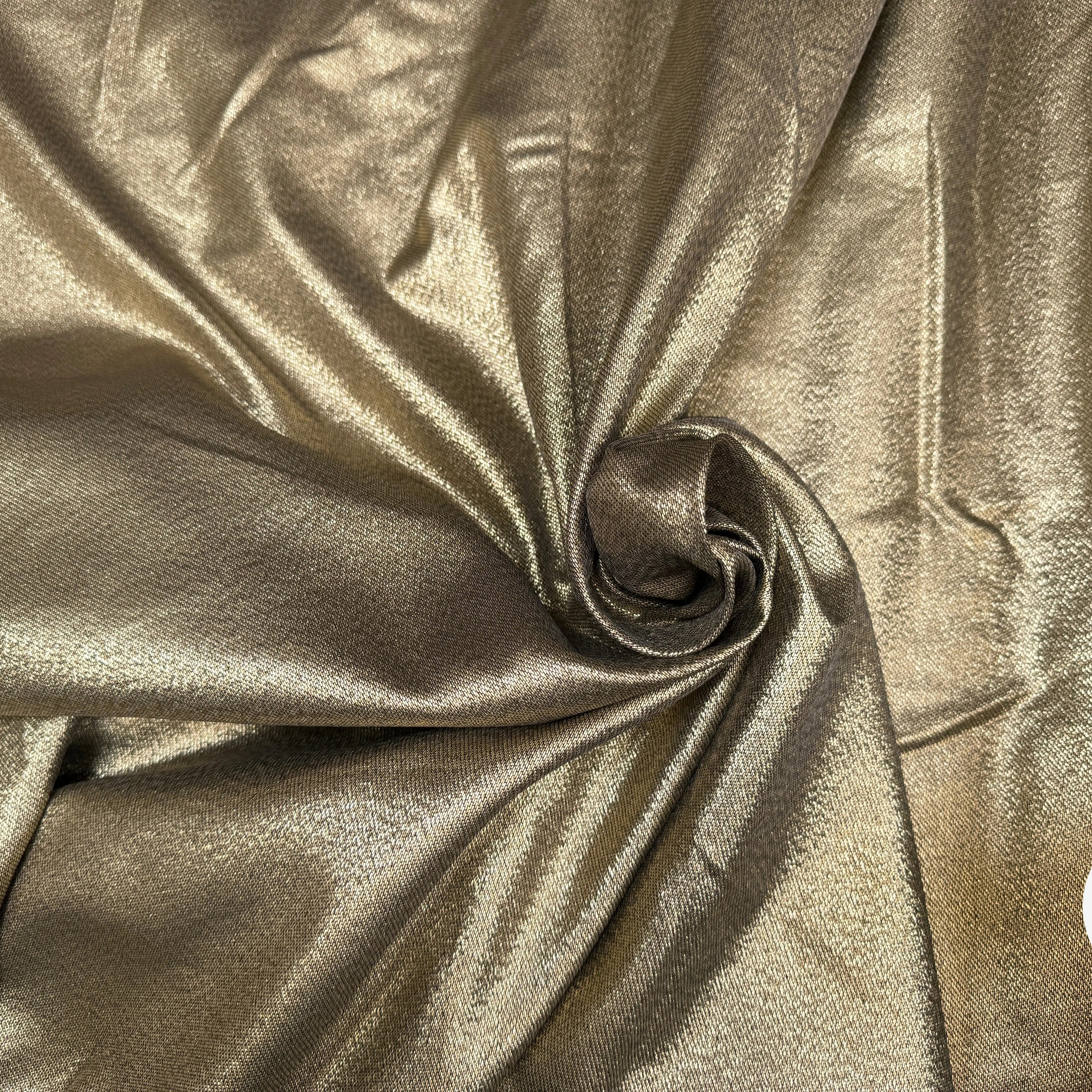 TOILE LAMÉ DORÉ BI FACE 173CM LAIZE - My Little Coupon