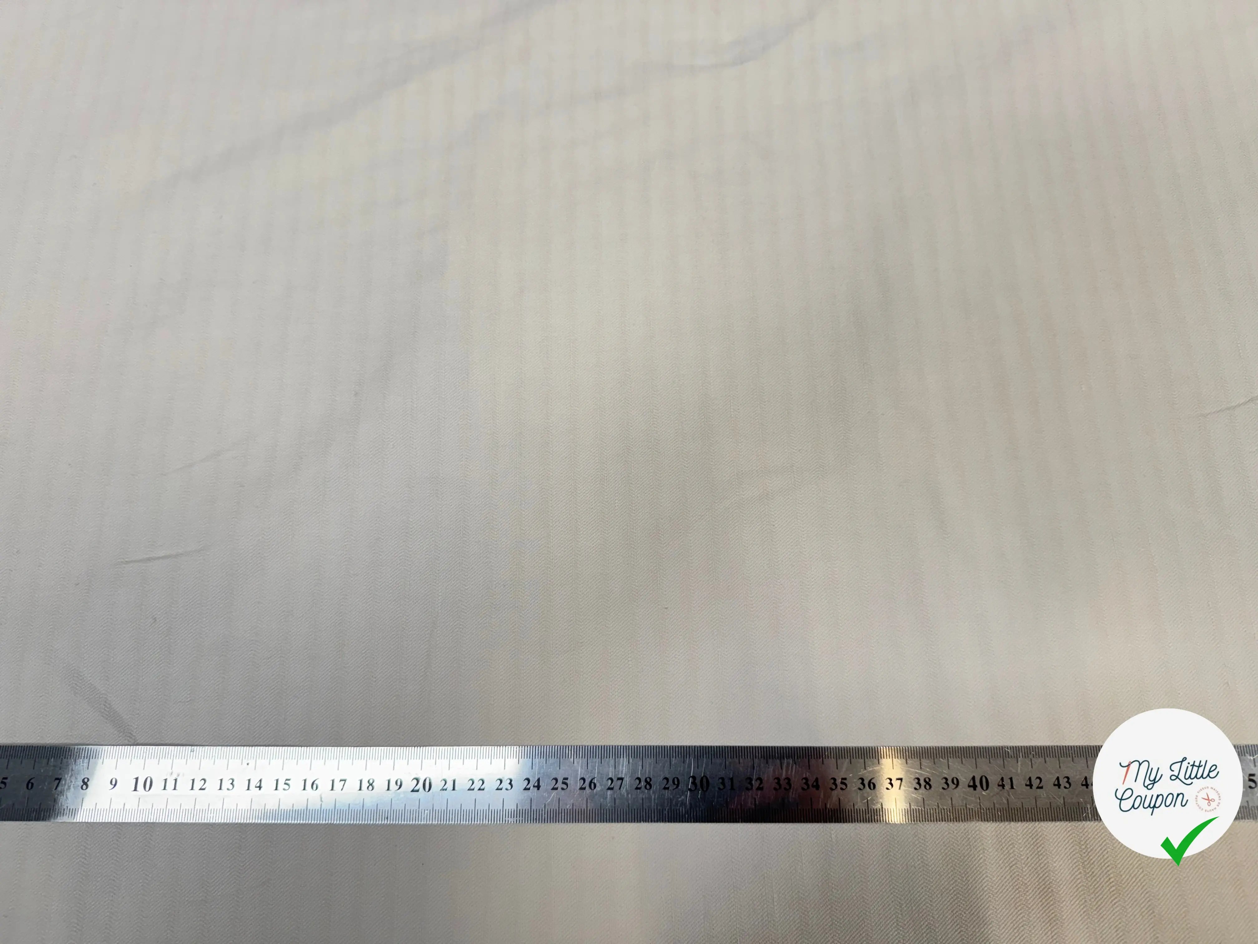 TOILE LOURDE COTON LIN ESPRIT COUTIL BLANC CASSE - My Little Coupon