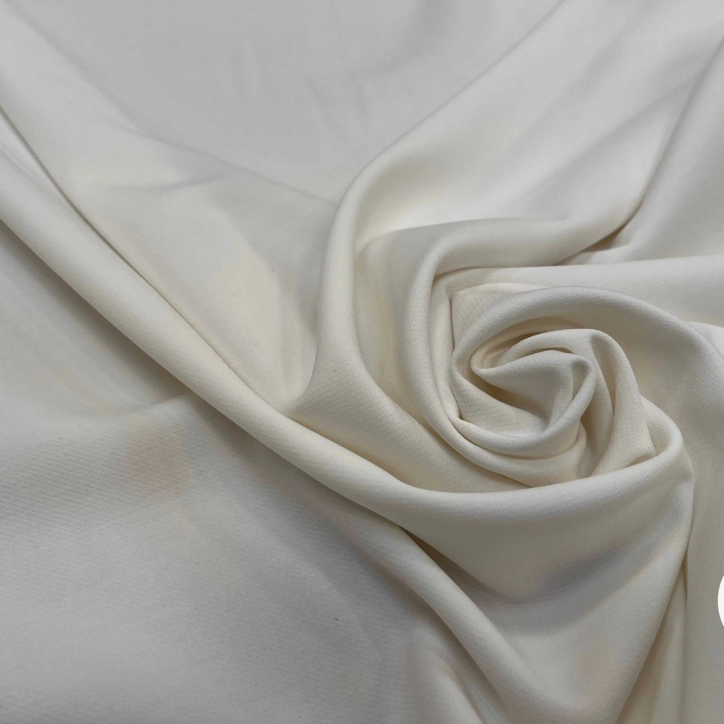 TOILE OWENS COUTURE FLUIDE STRETCH POLYVISCOSE BLANC CASSÉ - My Little Coupon