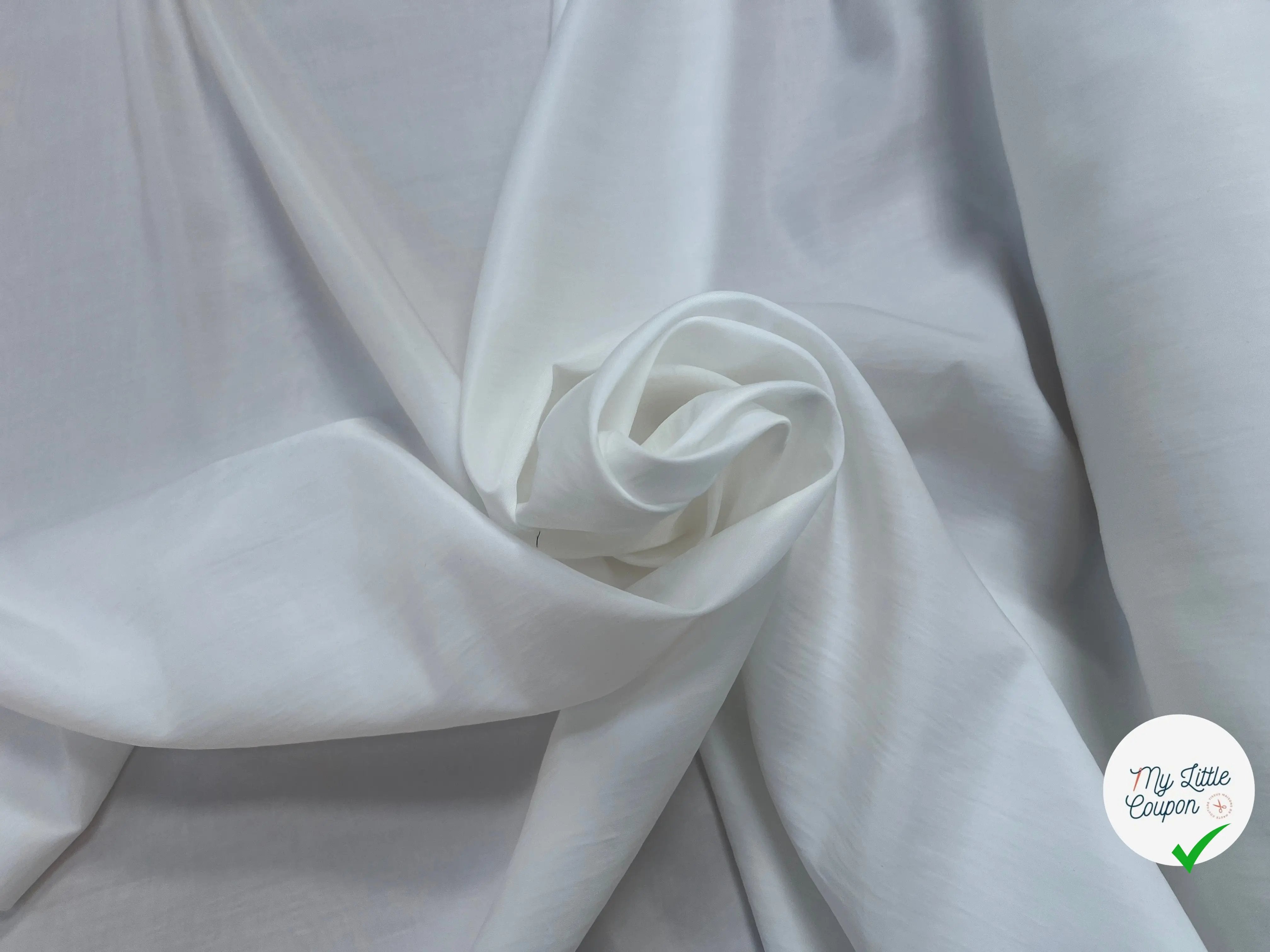 TOILE PARKA TECHNIQUE BLANC OFF WHITE - My Little Coupon