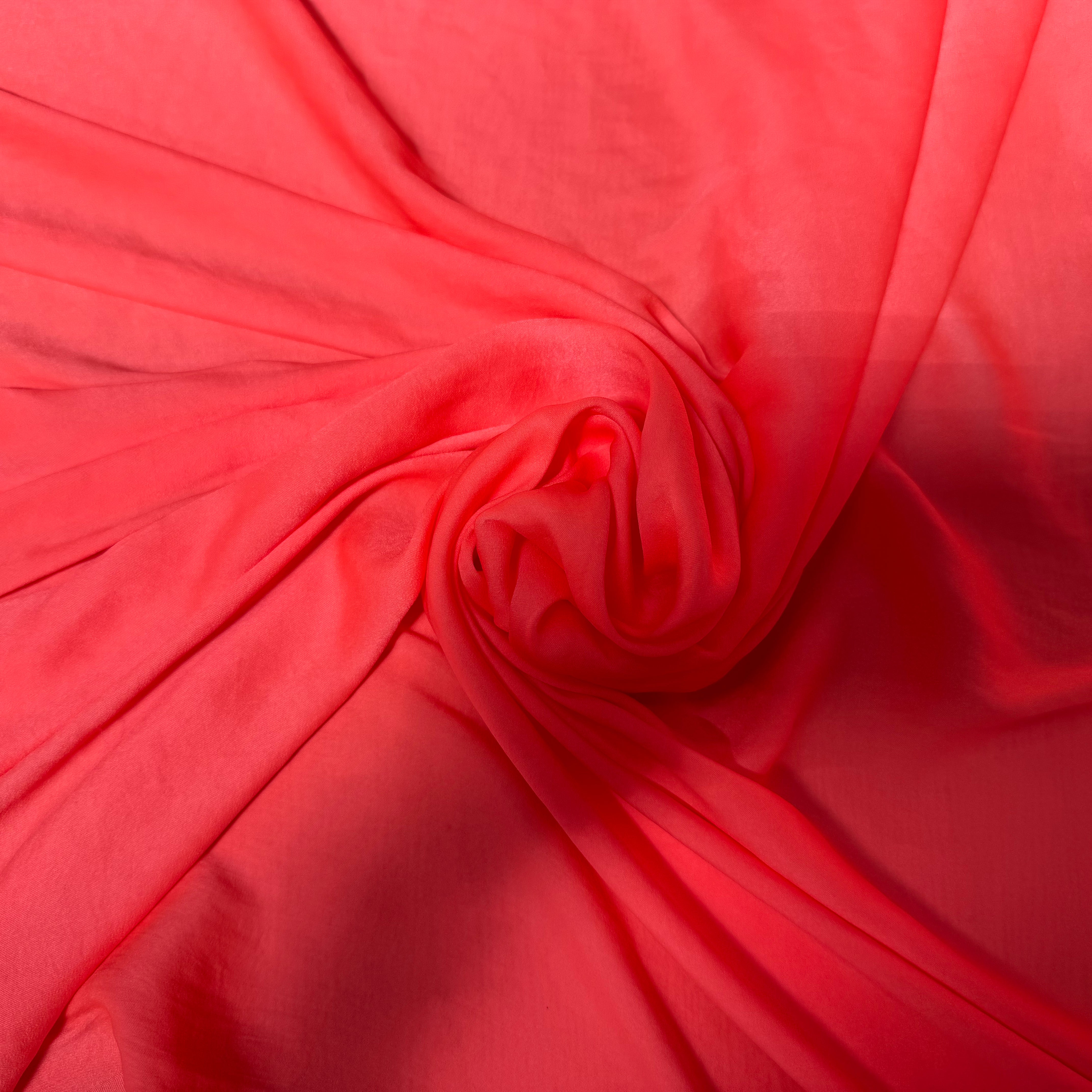 TOILE PEAU DE PECHE ORANGE FLUO - My Little Coupon