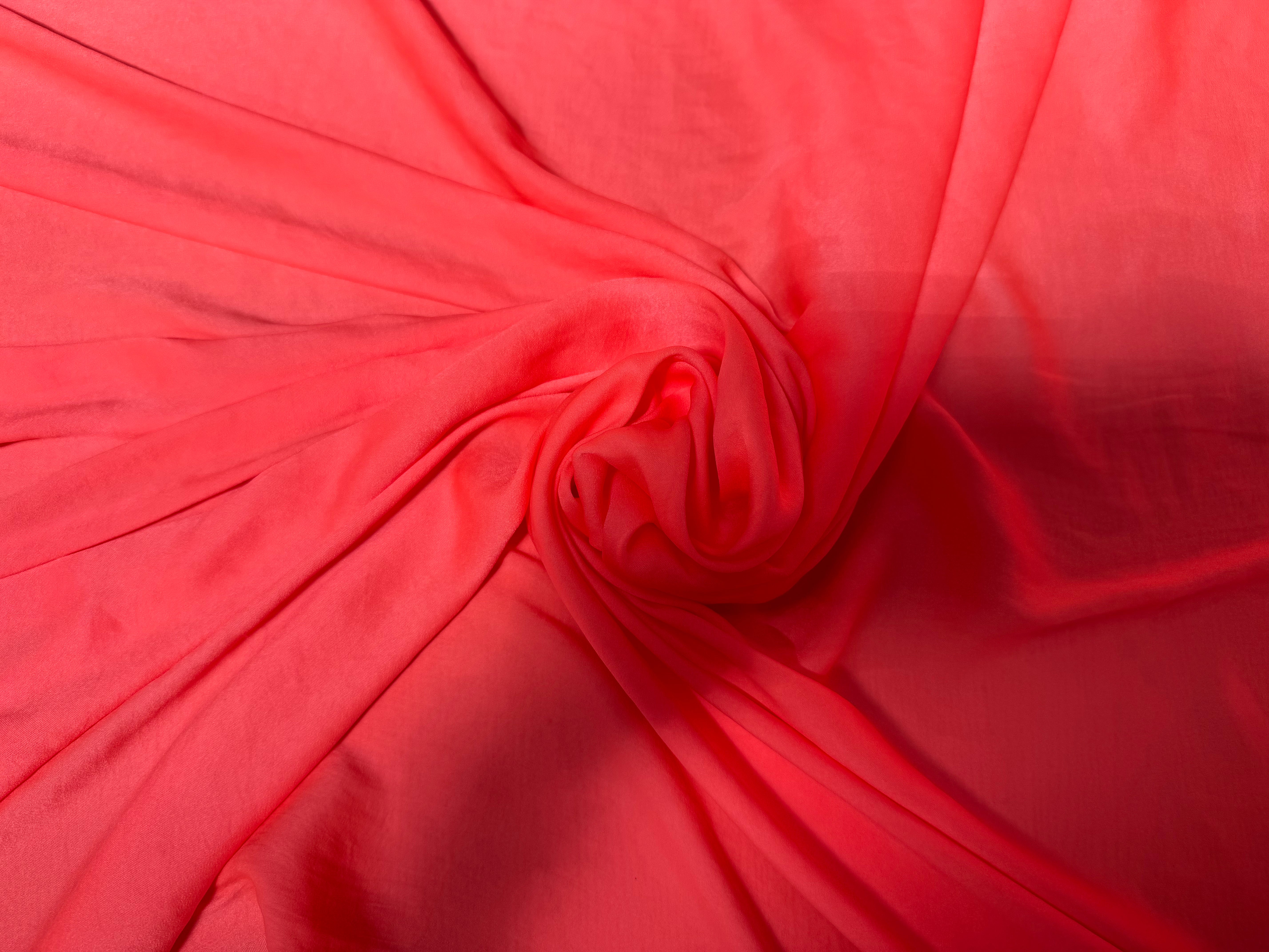 TOILE PEAU DE PECHE ORANGE FLUO - My Little Coupon