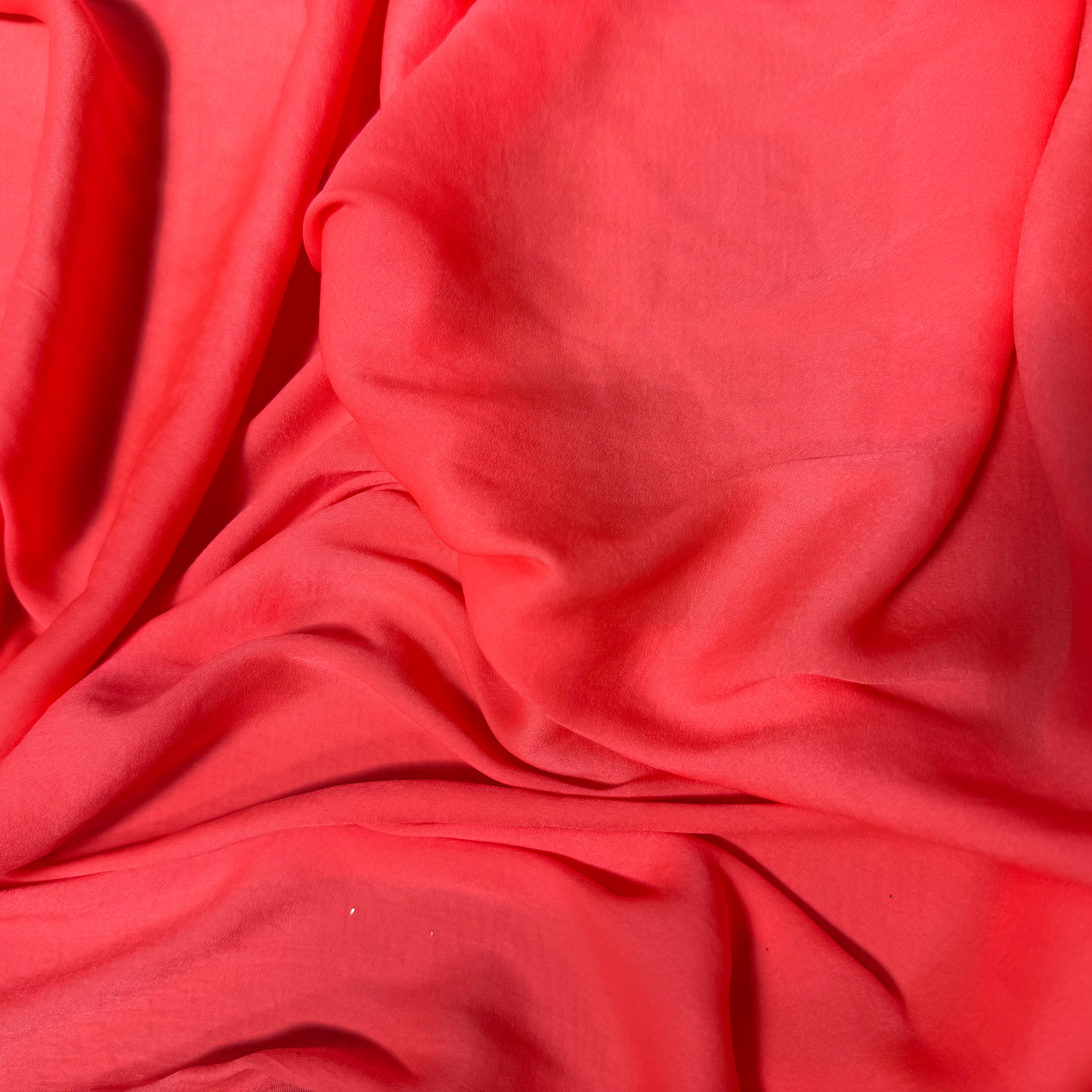 TOILE PEAU DE PECHE ORANGE FLUO - My Little Coupon