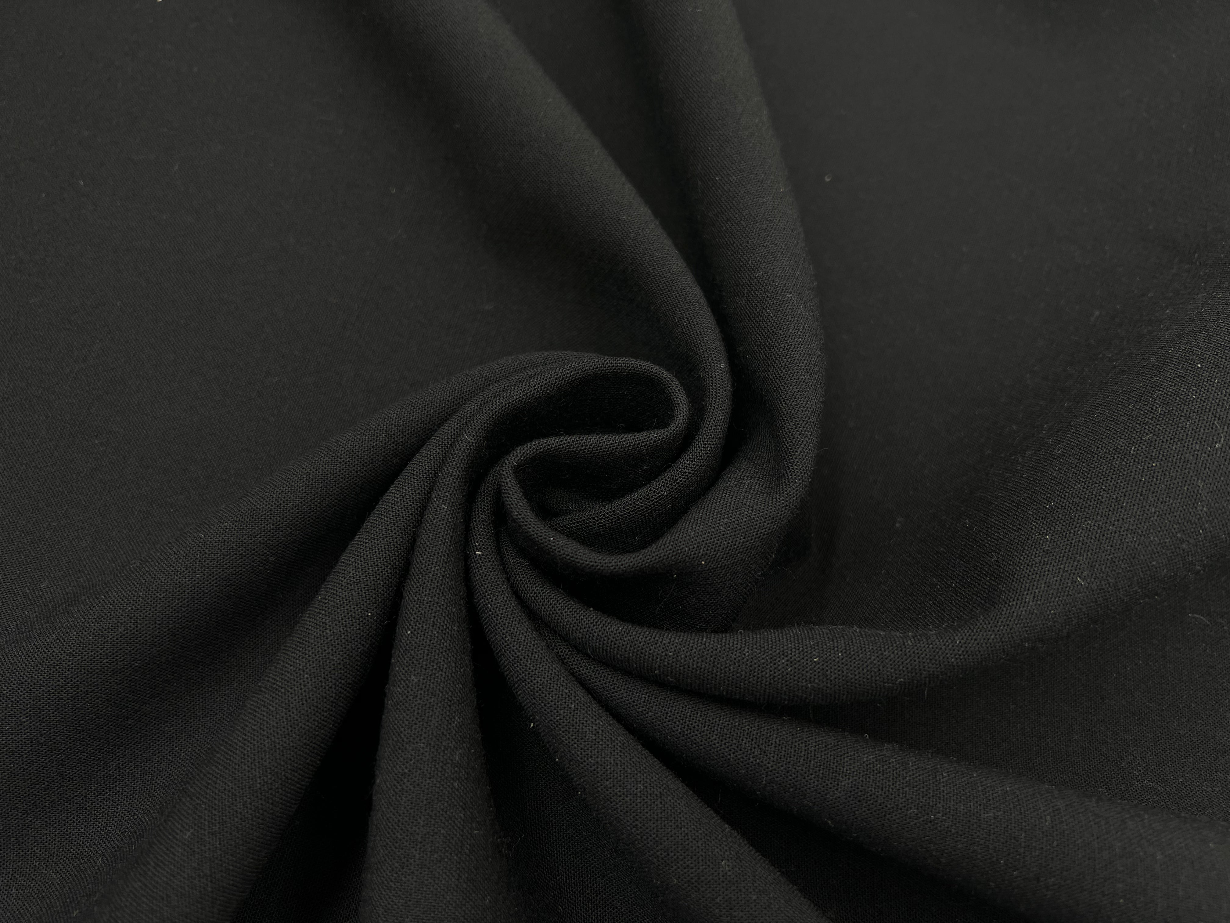 TOILE POLYAMIDE NOIR STRETCH MSO