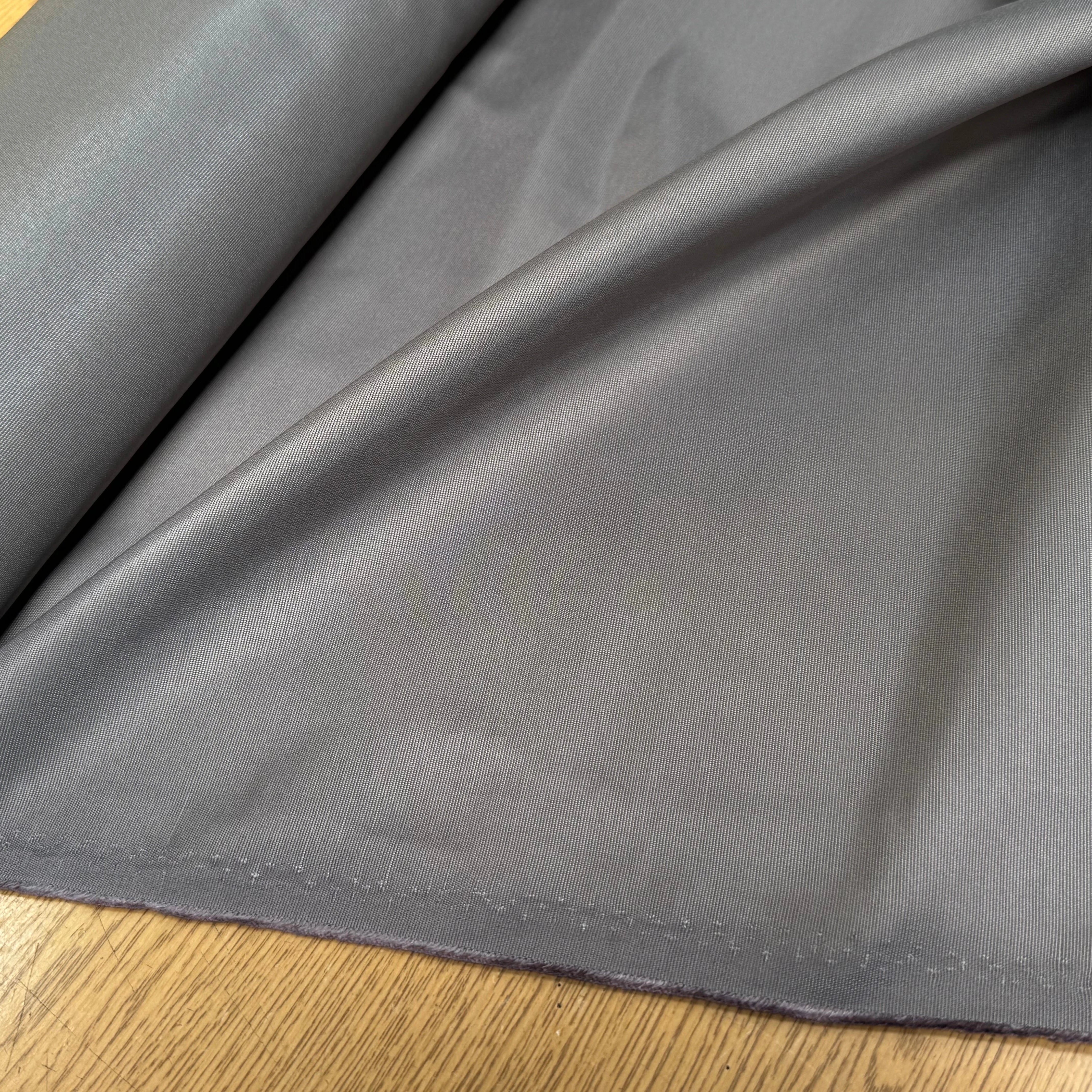 TOILE POLYVISCOSE CRAQUANTE GRISE - My Little Coupon