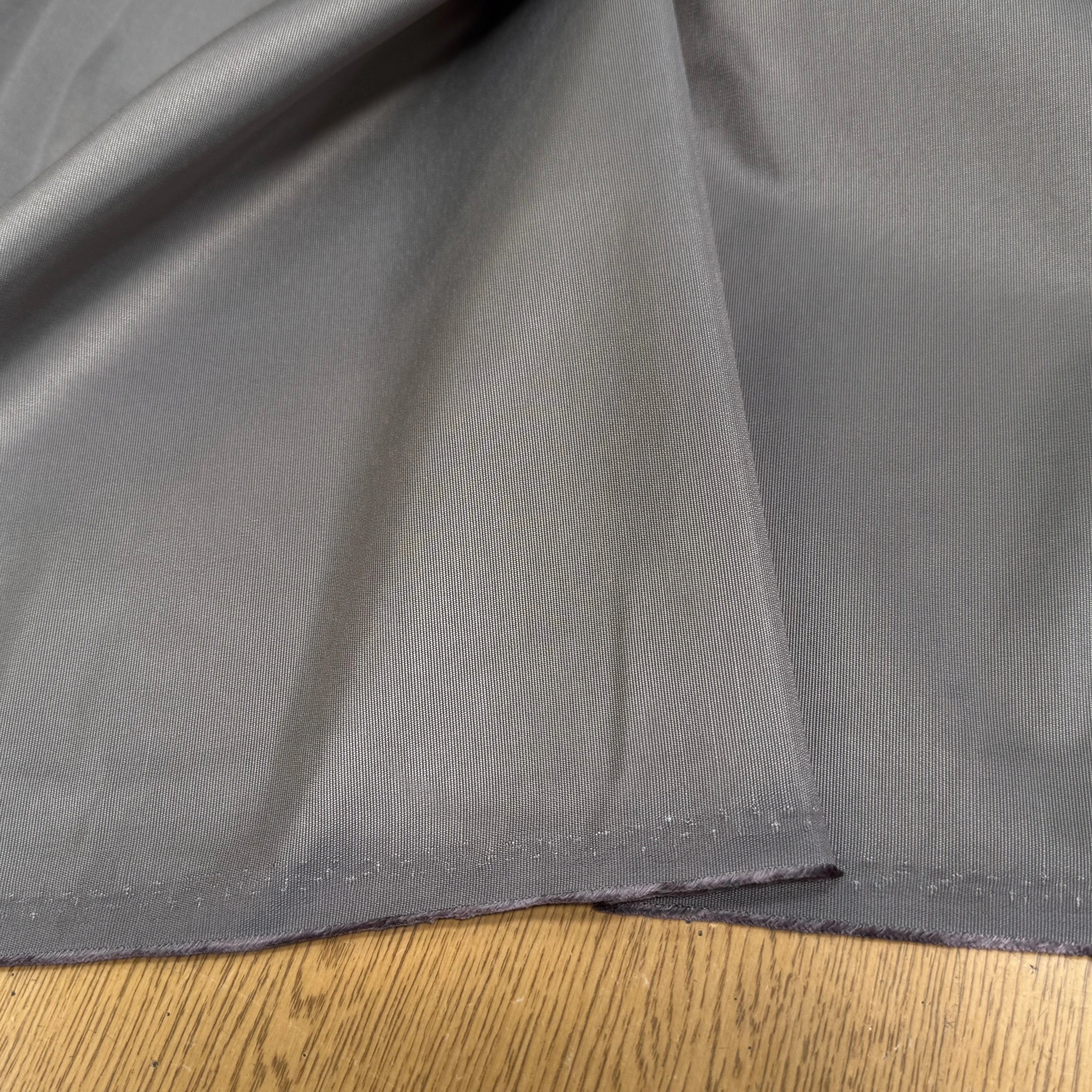 TOILE POLYVISCOSE CRAQUANTE GRISE - My Little Coupon