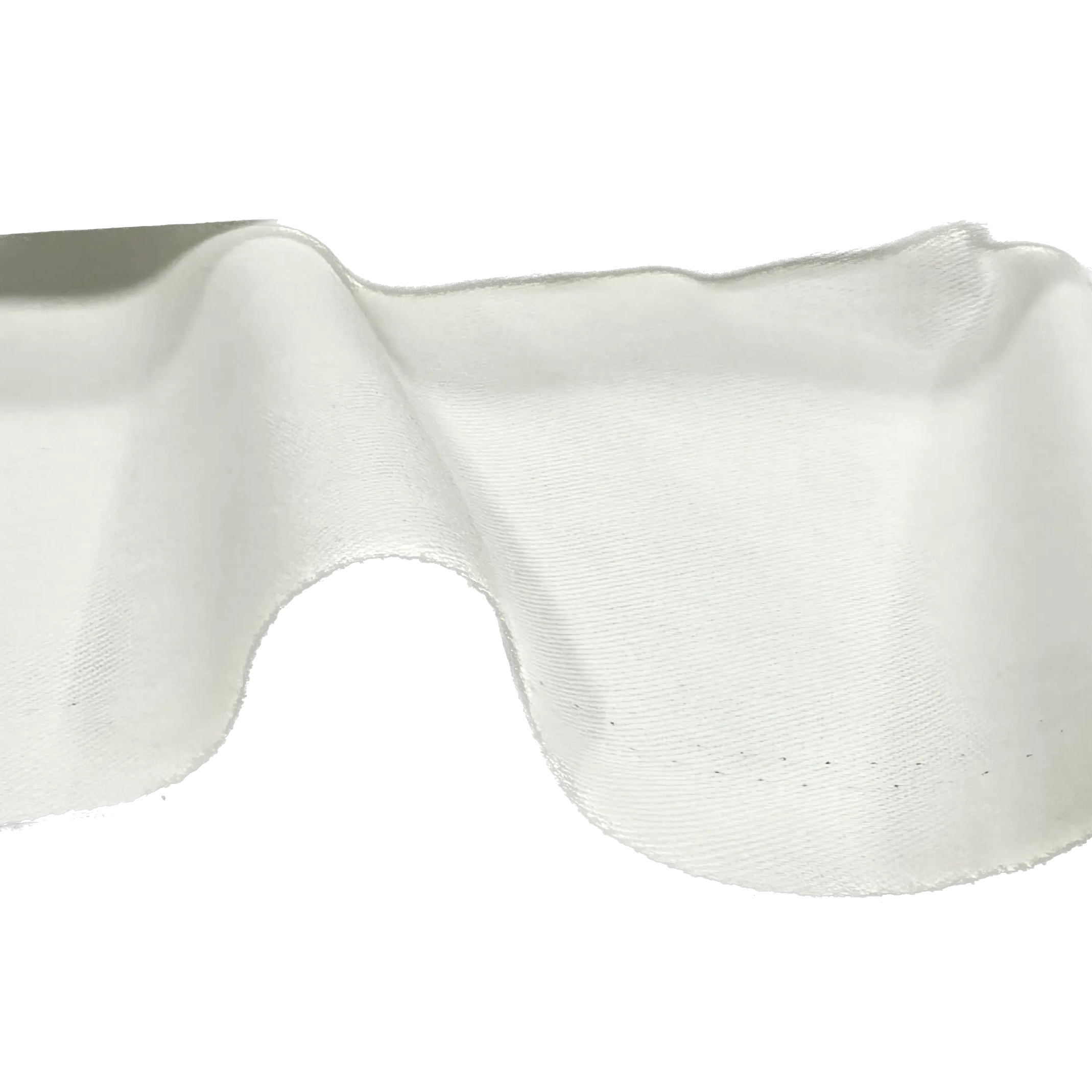 TOILE POLYVISCOSE STRETCH BLANC CASSÉ MLC INTERN