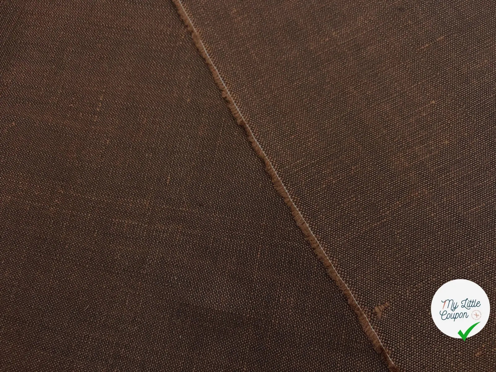 TOILE RUSTIQUE PREMIUM JUTE ET SOIE - My Little Coupon - tissu - coudre